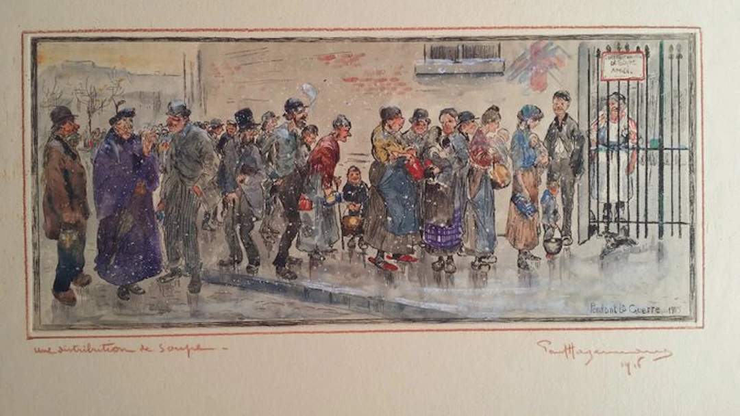 Paul Hagemans (1884-1959) - Les accapareurs!