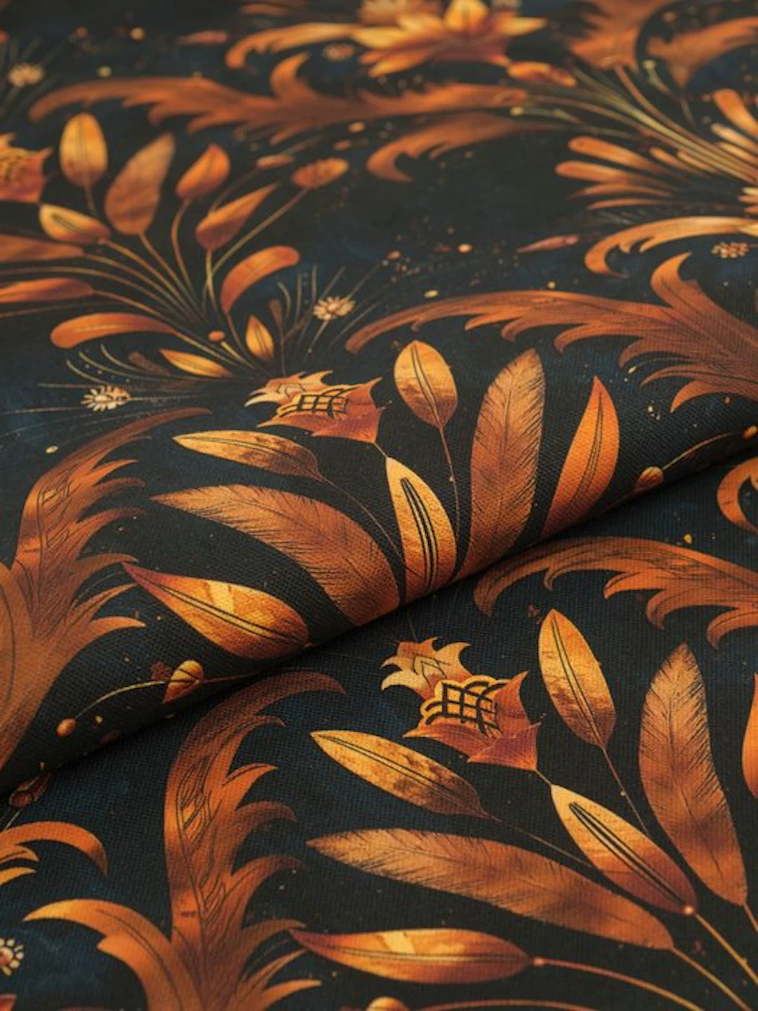 6.60 x 1.40 meters TexStilArt - Golden Baroque...