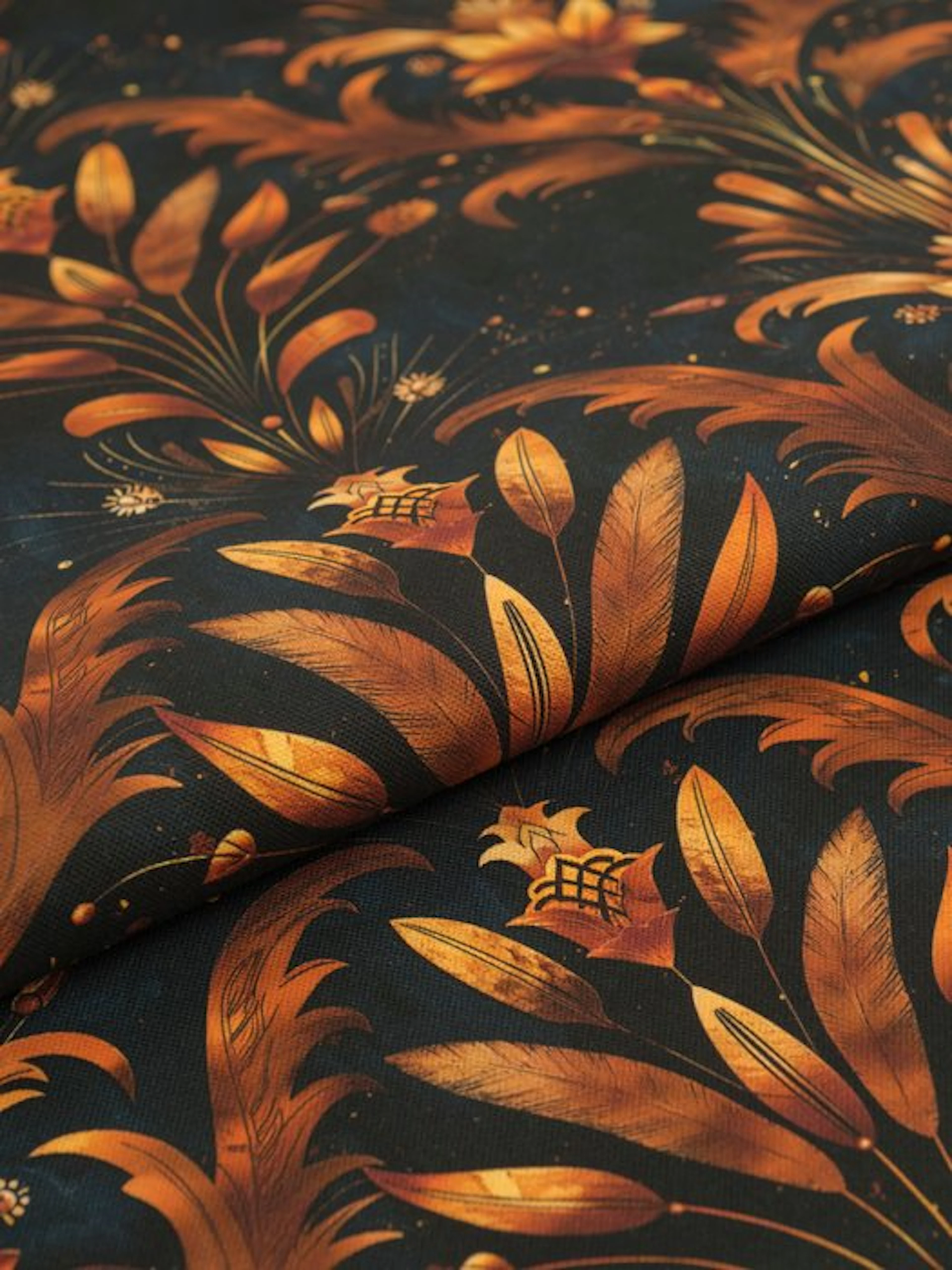 6.60 x 1.40 meters TexStilArt - Golden Baroque...