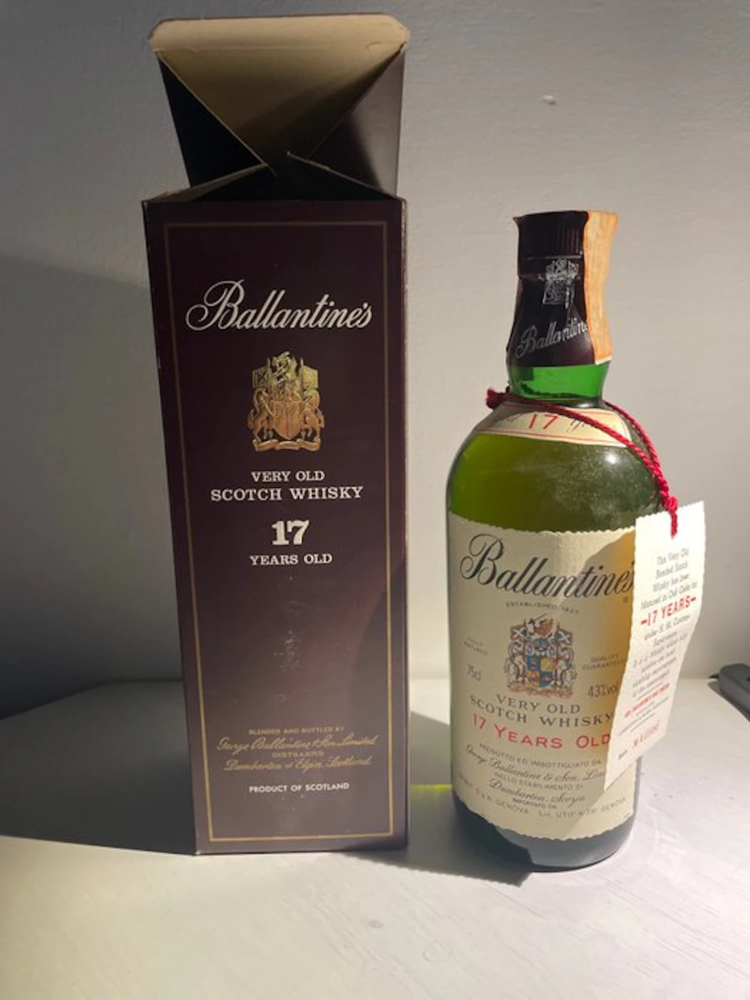 Ballantine's 17 years old Very Old - b. 1980s - 75cl
