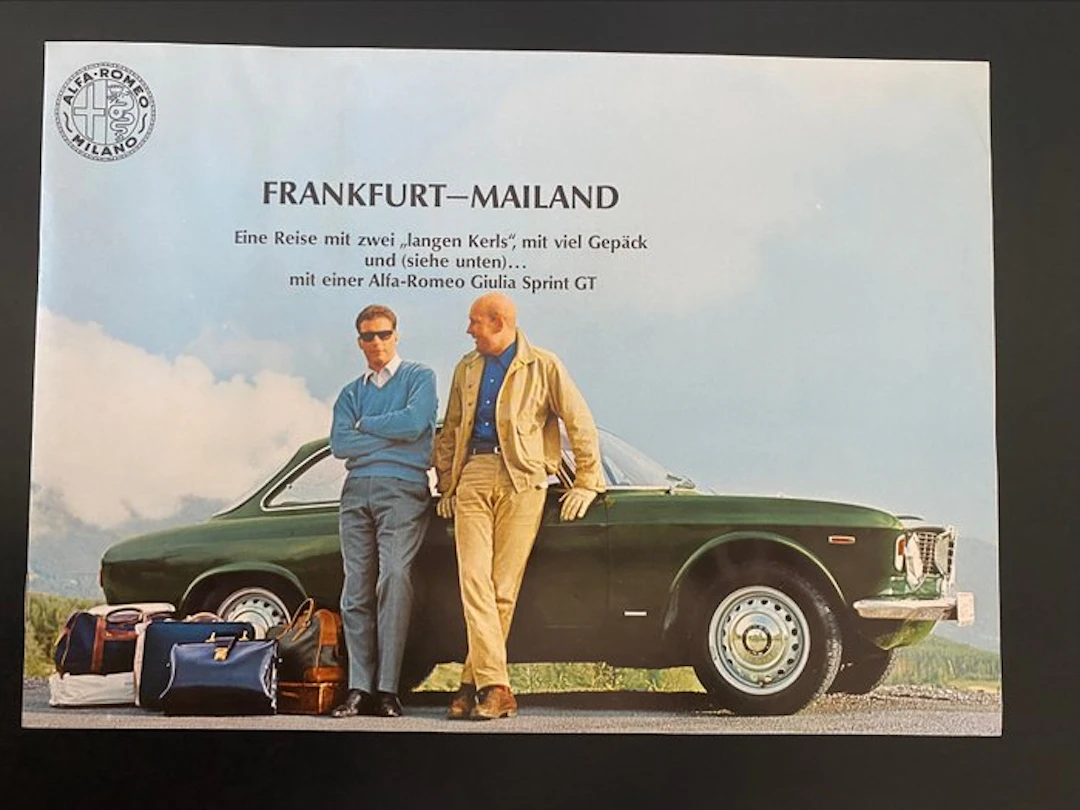 Brochure - Alfa Romeo - Alfa Romeo Giulia 1600 Sprint GT / Giulia GTC - 1965