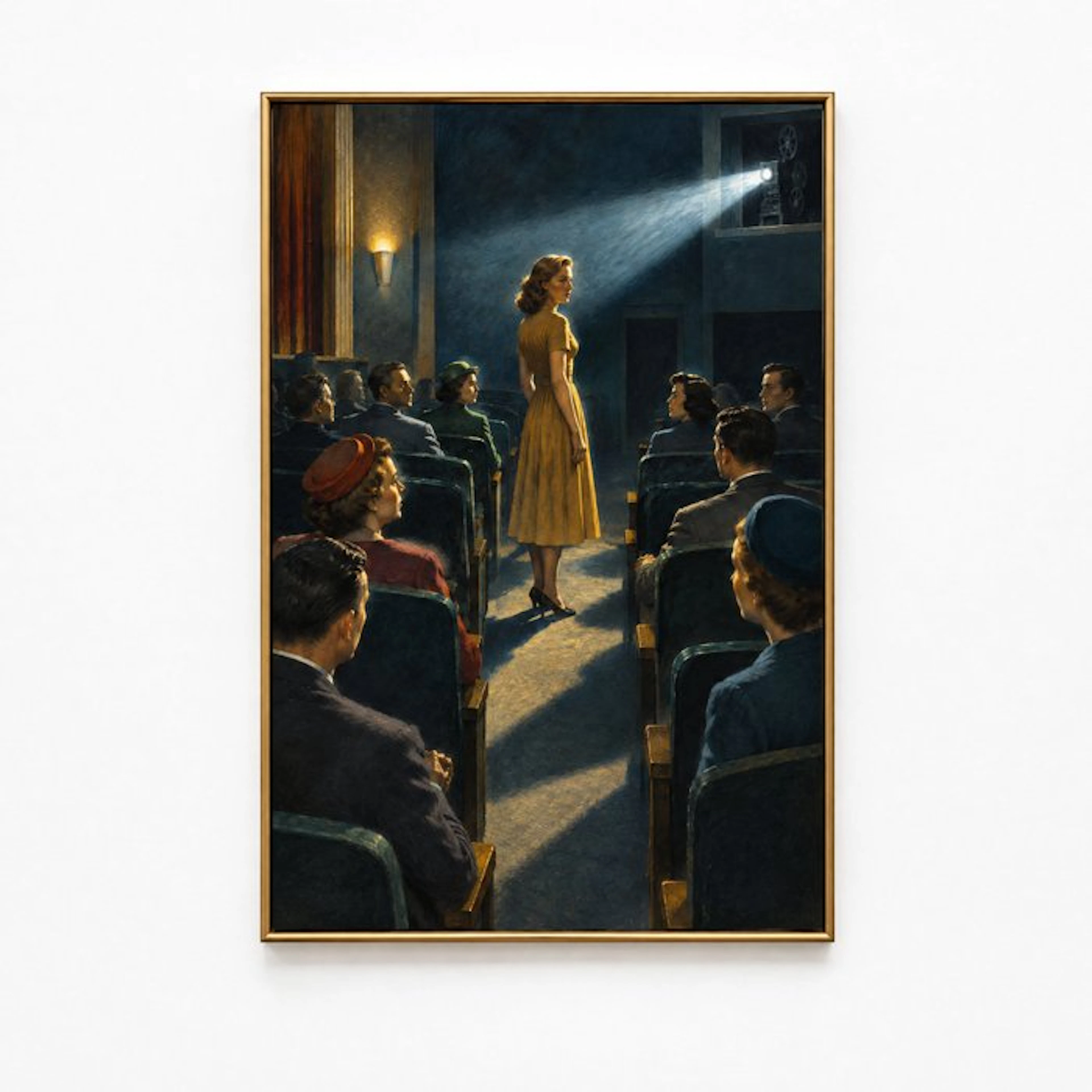 Le Yack - Celle qui s'est levée pendant le film - Hand-signed