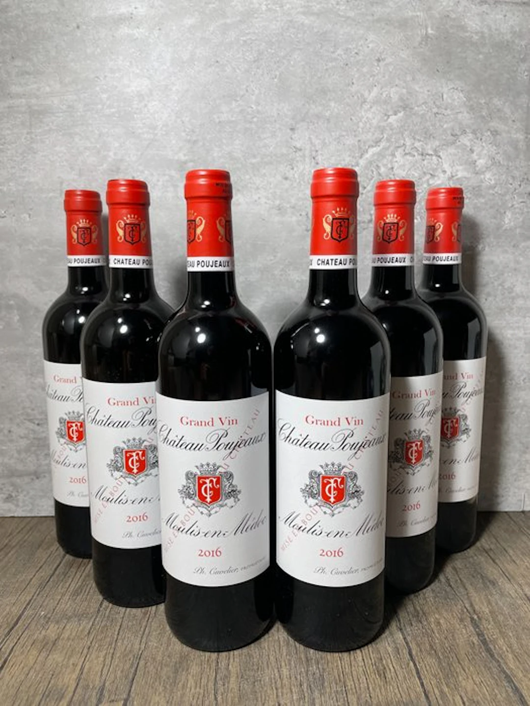 2016 Chateau Poujeaux - Medoc - 6 Bottles (0.75L)