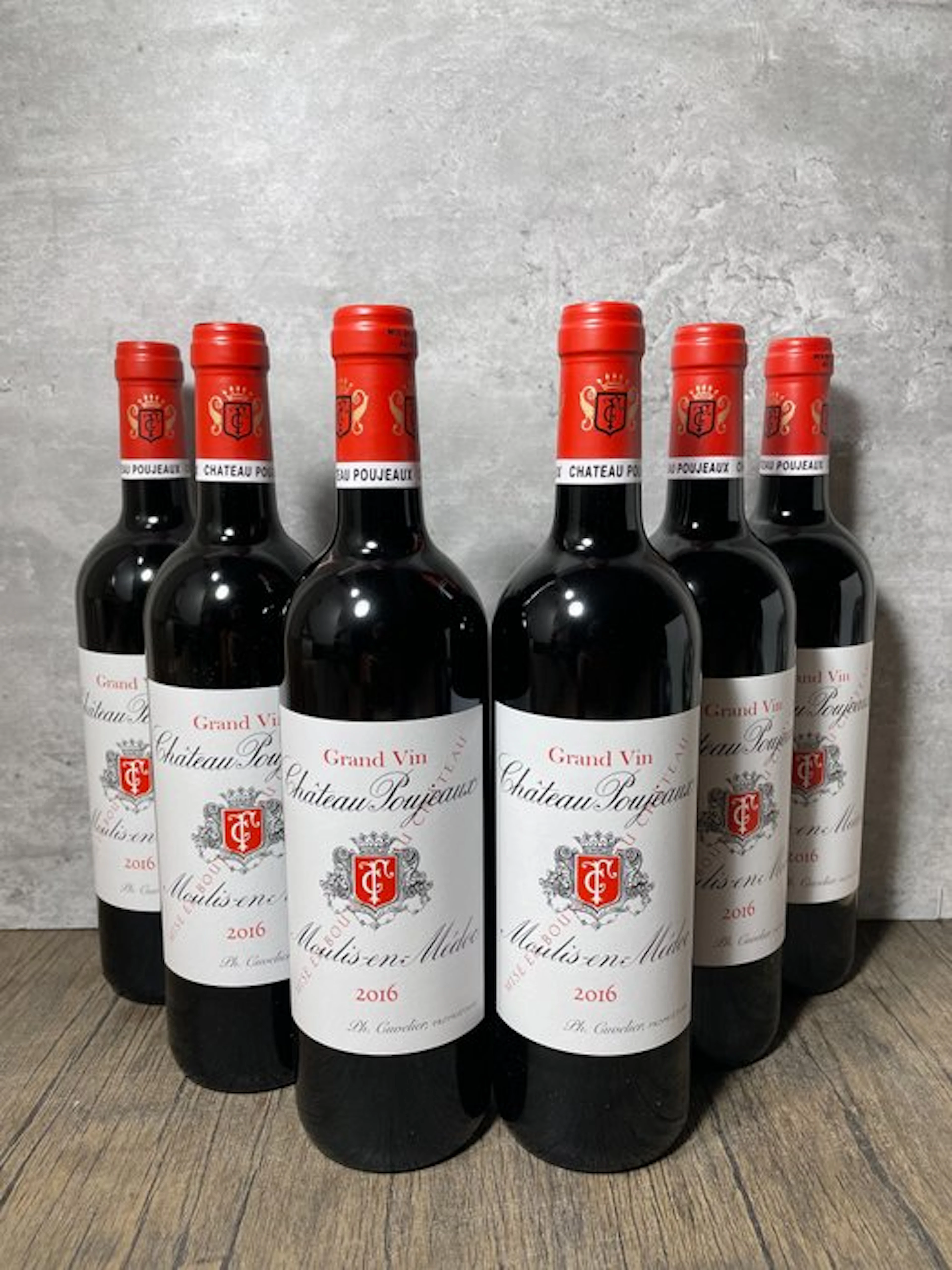 2016 Chateau Poujeaux - Medoc - 6 Bottles (0.75L)