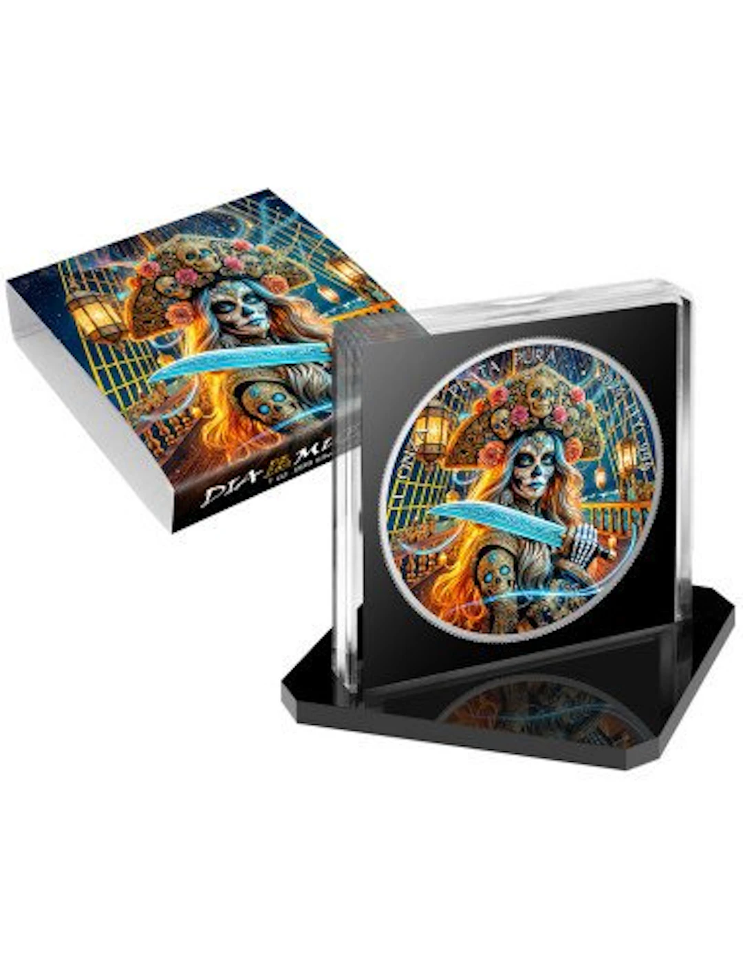 Mexico. 1 Onza 2024 Dia de los Muertos Corsair , 1 Oz (.999)