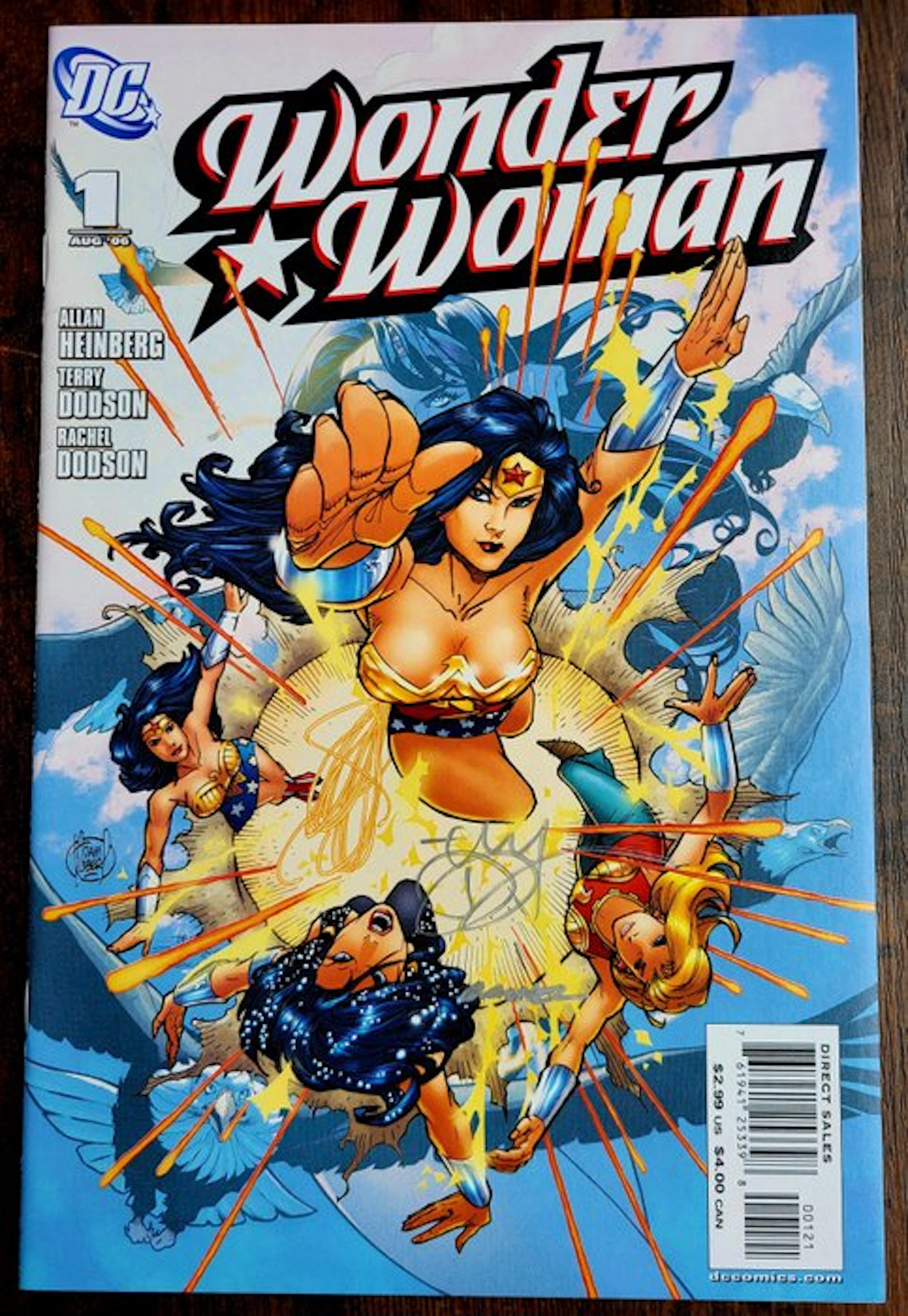 Wonder Woman #1 2006 Variant - Signed by creator Terry...