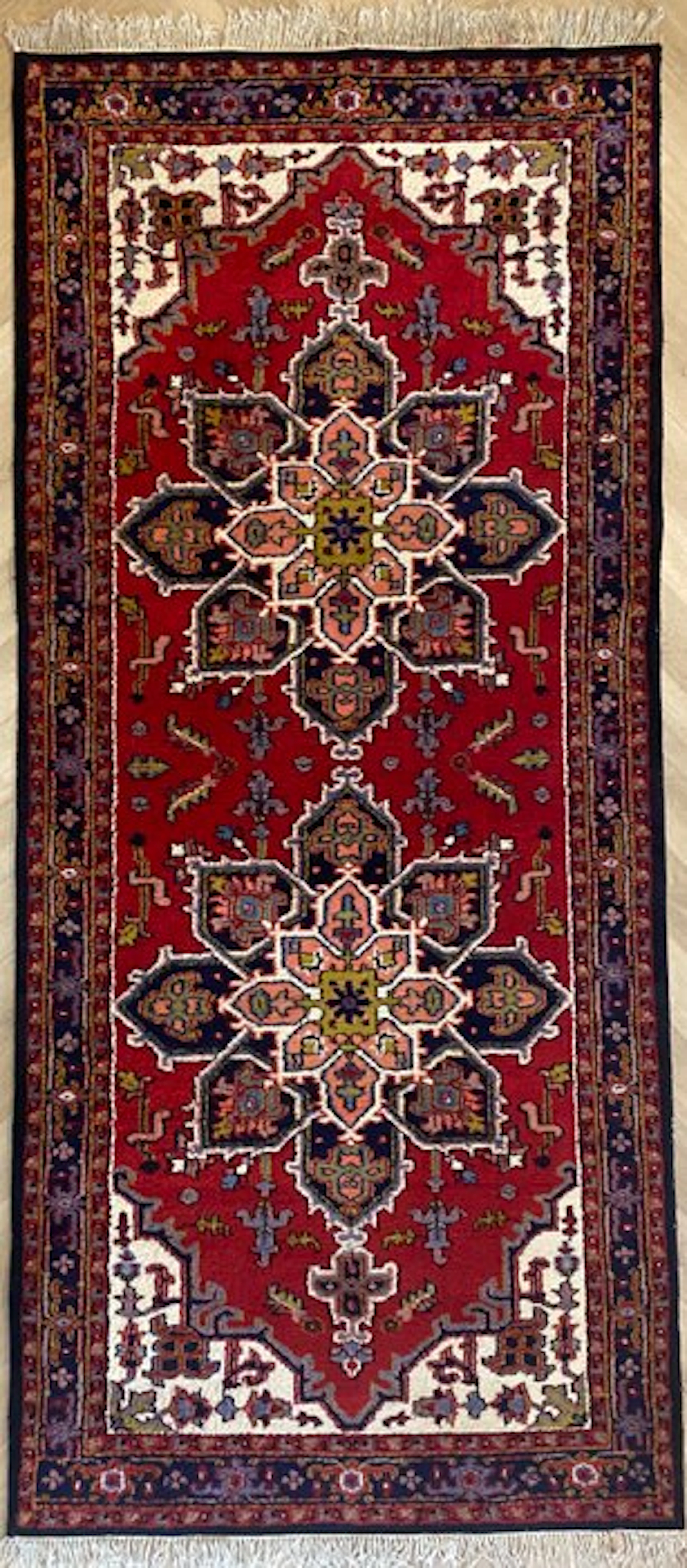 Indo Heriz Carpet - Carpet - 300 cm - 129 cm