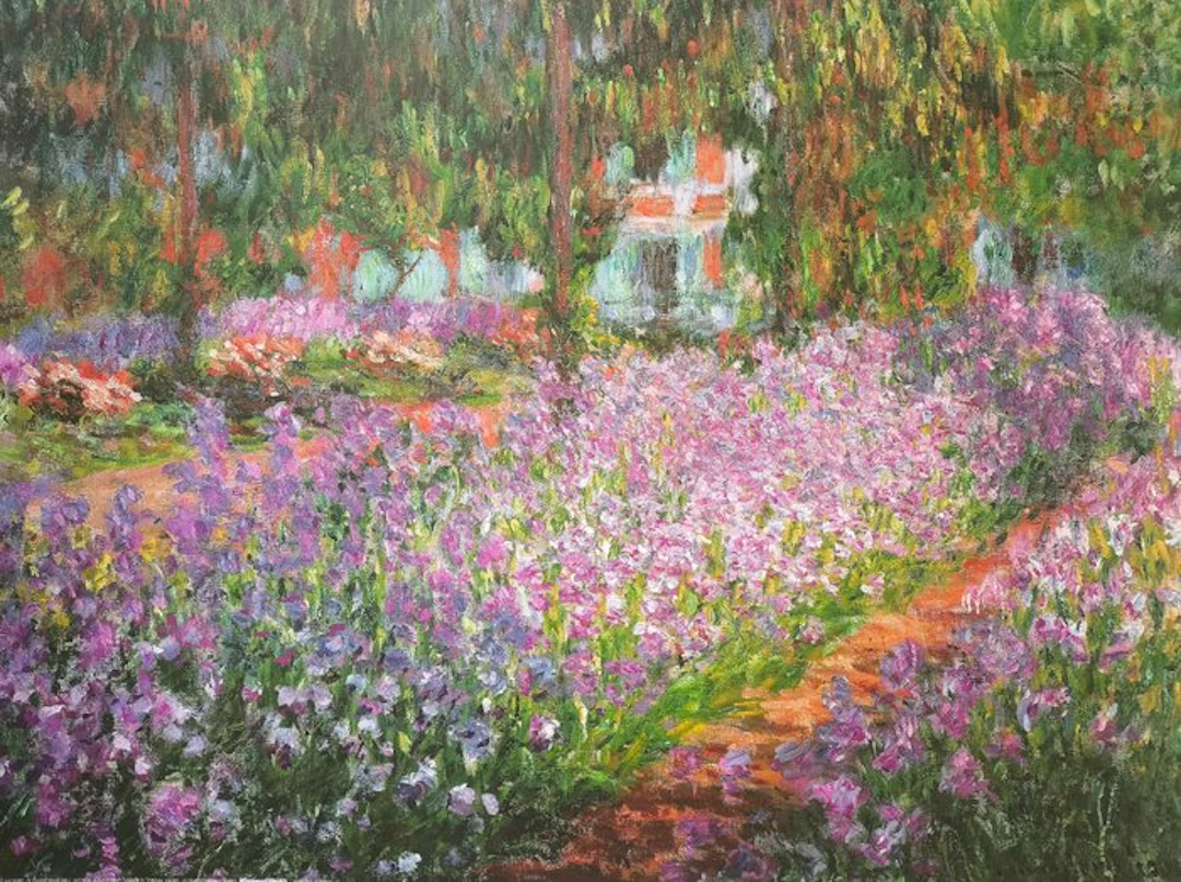 Claude Monet (1840–1926) (after) - "Le Jardin de l'artiste à Giverny, 1900"