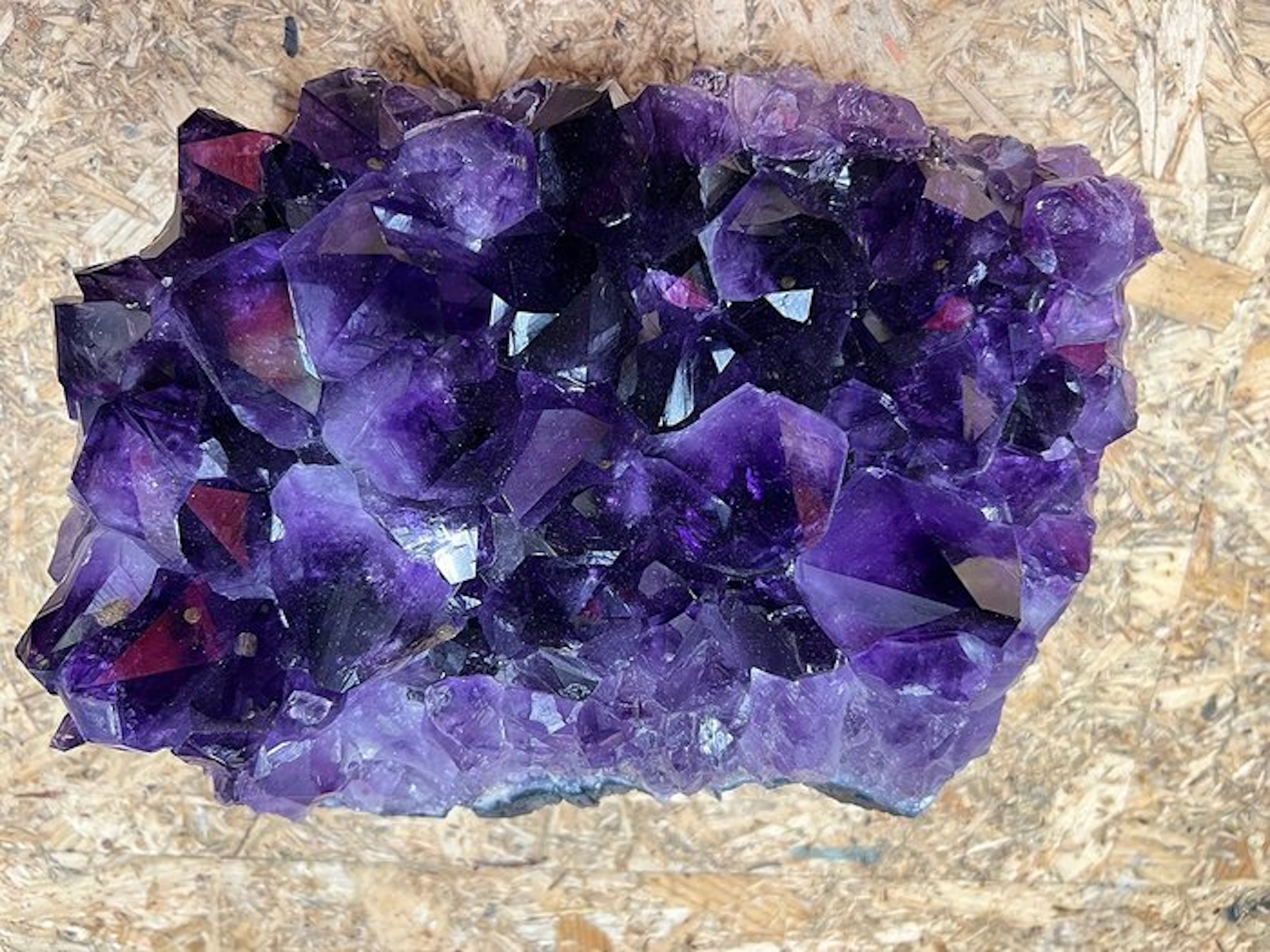 Amethyst Crystal cluster - Height: 30 cm - Width: 19 cm- 10 kg - (1)