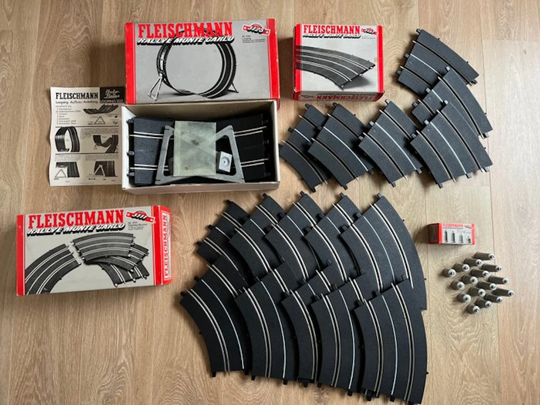 Fleischmann - Slot car Racing Track Parts - Looping...