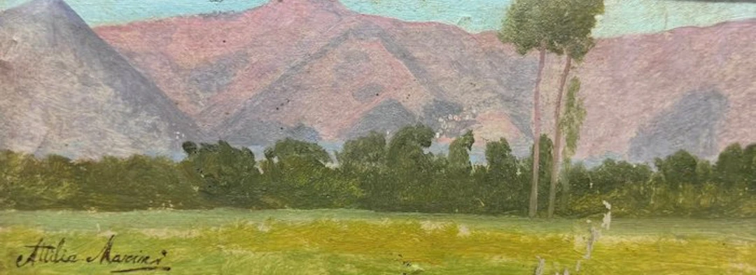 Attilia Marini (XIX-XX) - Paesaggio