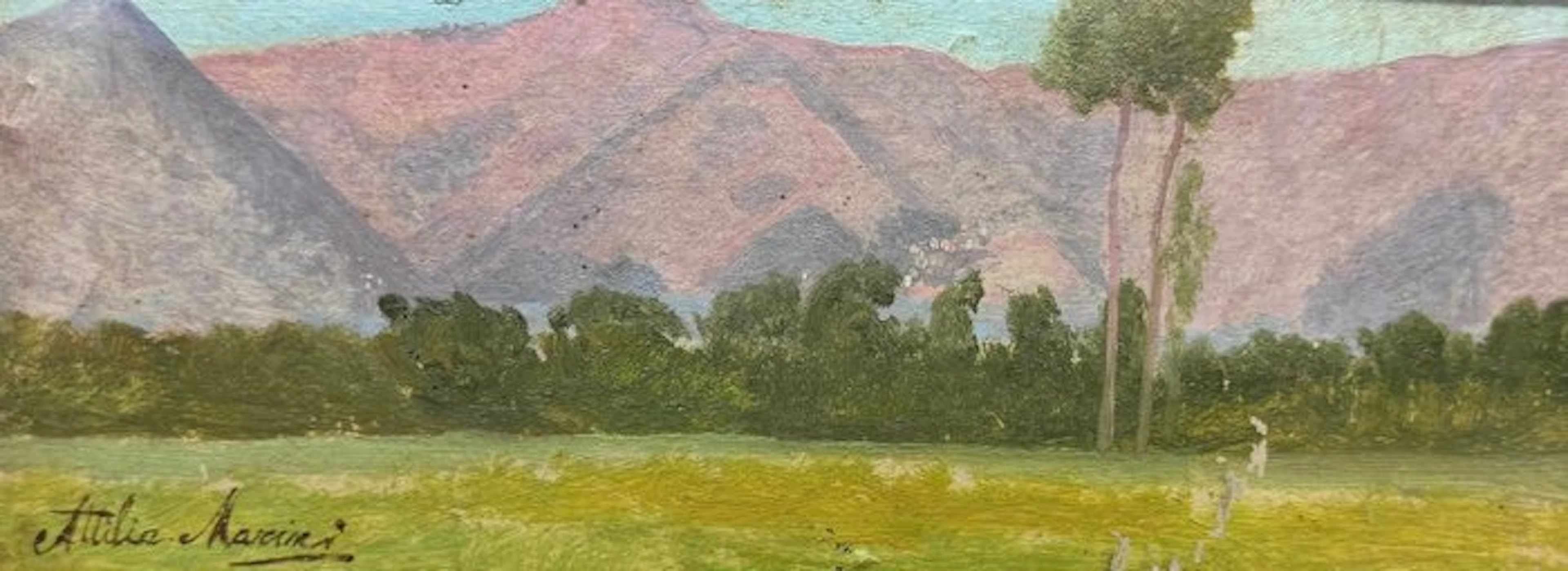 Attilia Marini (XIX-XX) - Paesaggio