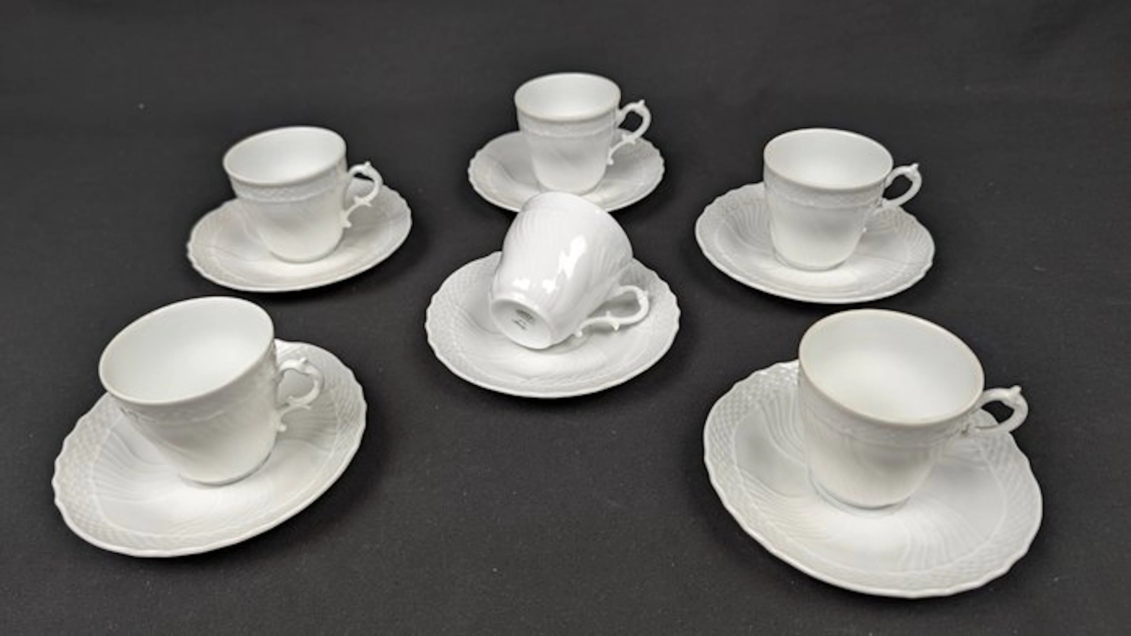 Richard Ginori - Coffee service (12) - Per 6 persone - Porcelain - Old Ginori