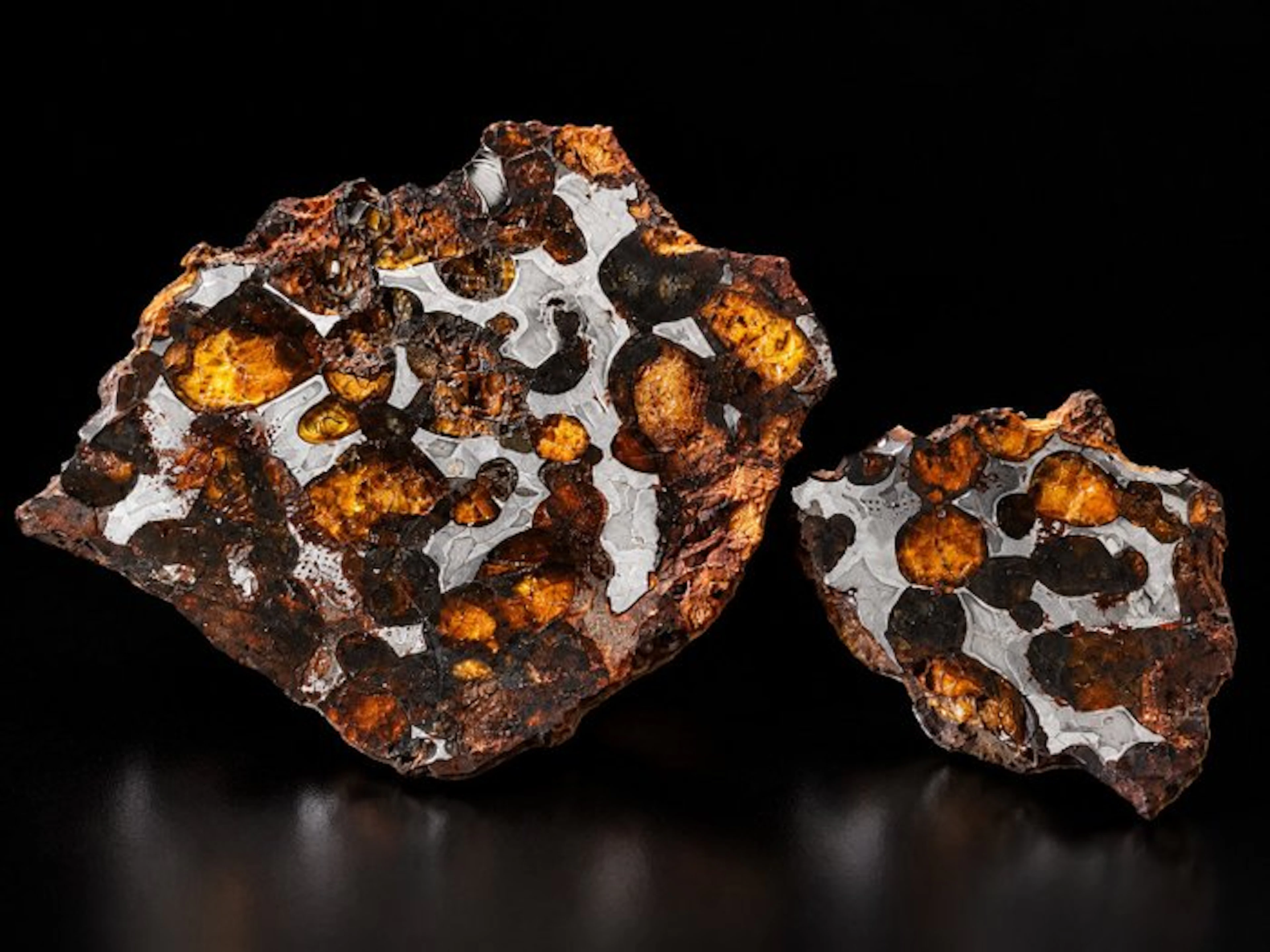 Sericho meteorite Pallasitic - 24 g - (2)