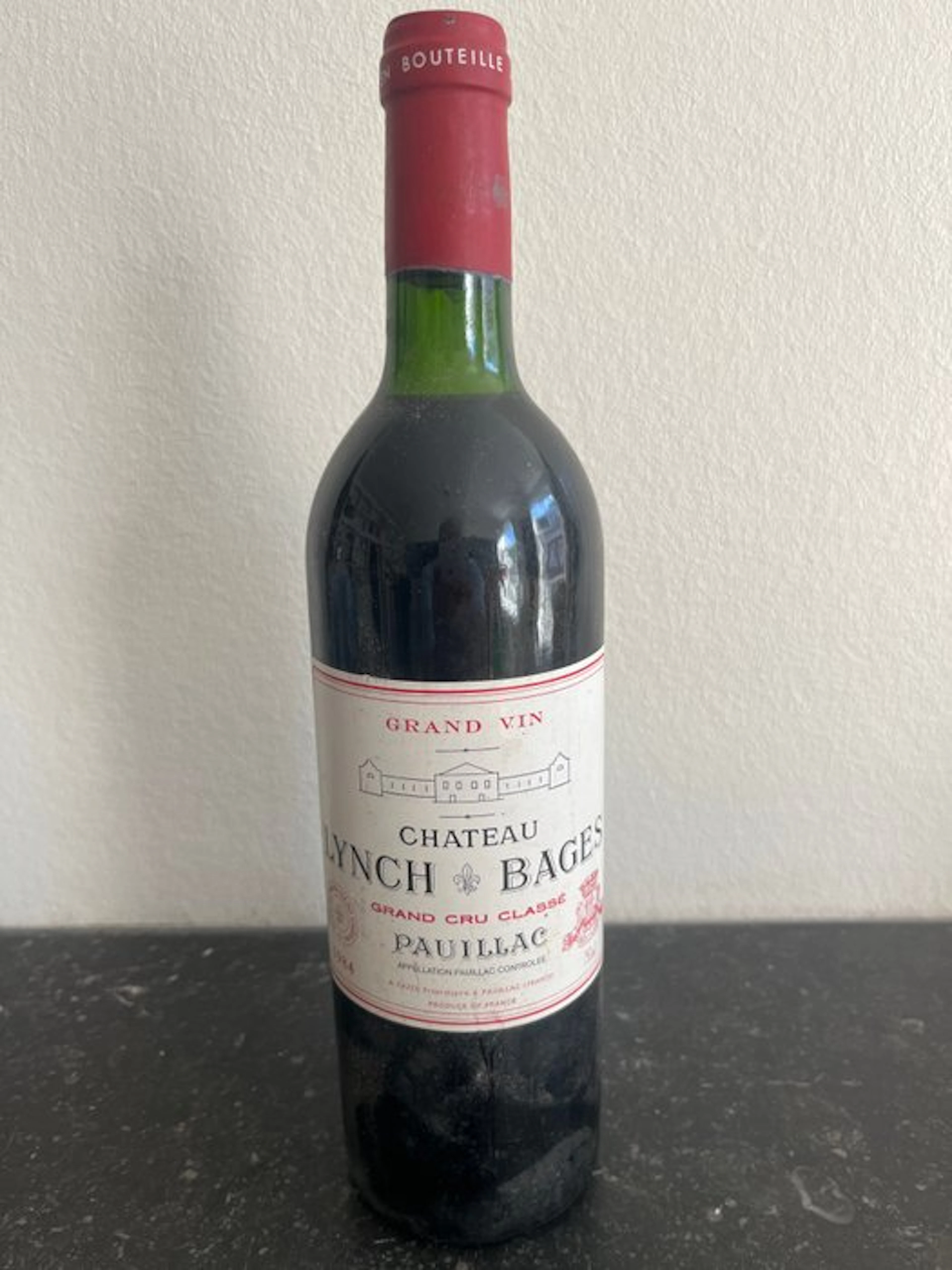 1984 Chateau Lynch Bages - Pauillac 5ème Grand Cru Classé - 1 Bottle (0.75L)