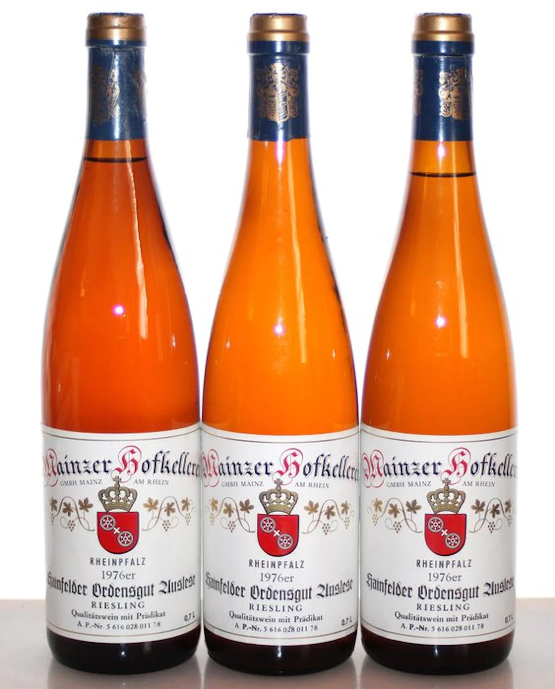 1976 Hainfelder Ordensgut Riesling Auslese - Mainzer...