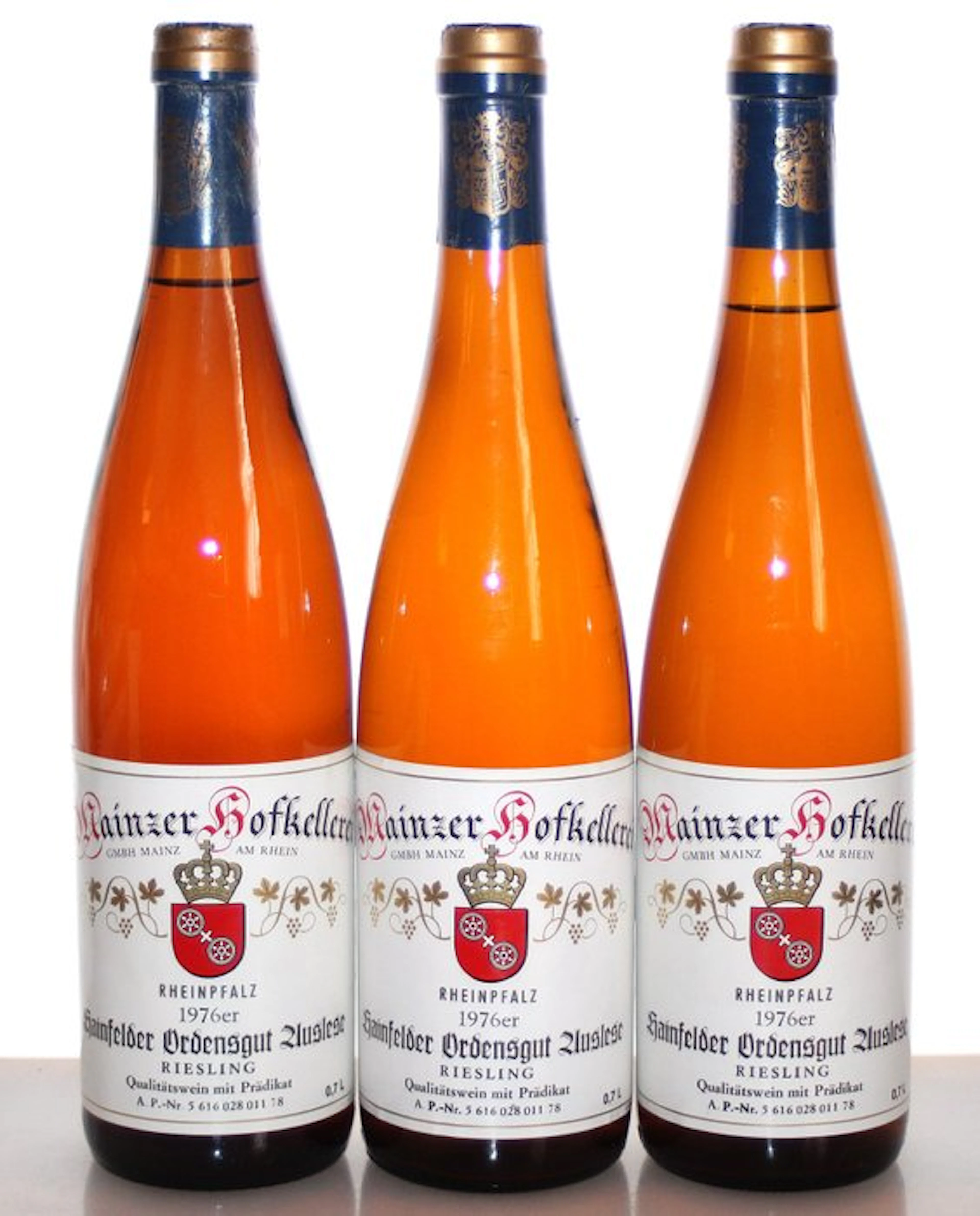 1976 Hainfelder Ordensgut Riesling Auslese - Mainzer...