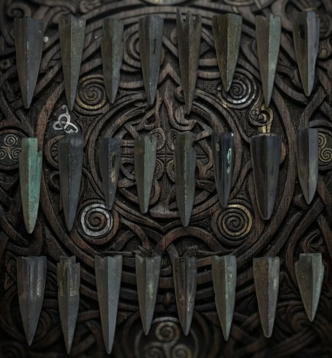 Scythian Bronze Collection of arrowheads -24 pcs.Good condition
