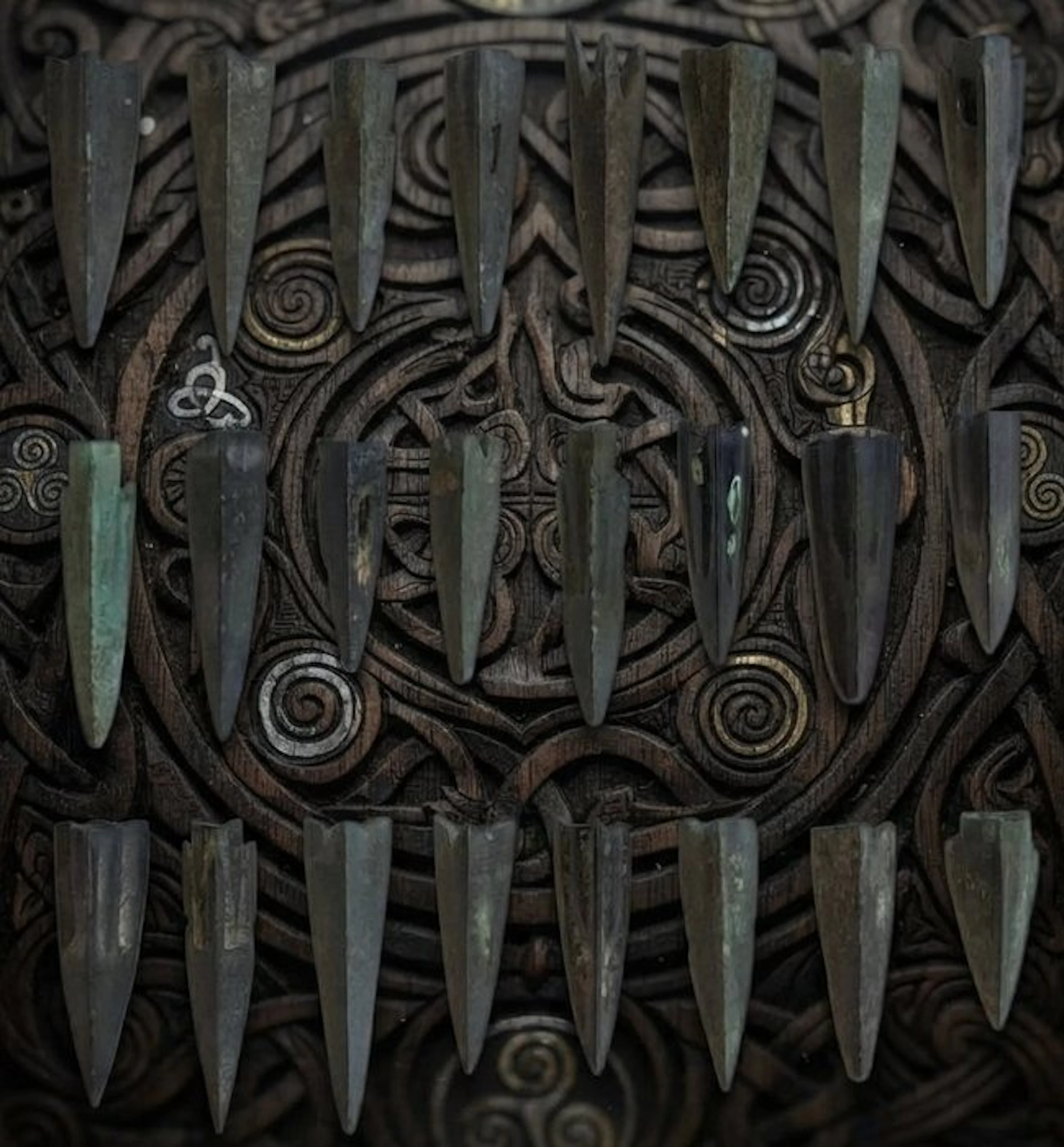 Scythian Bronze Collection of arrowheads -24 pcs.Good condition