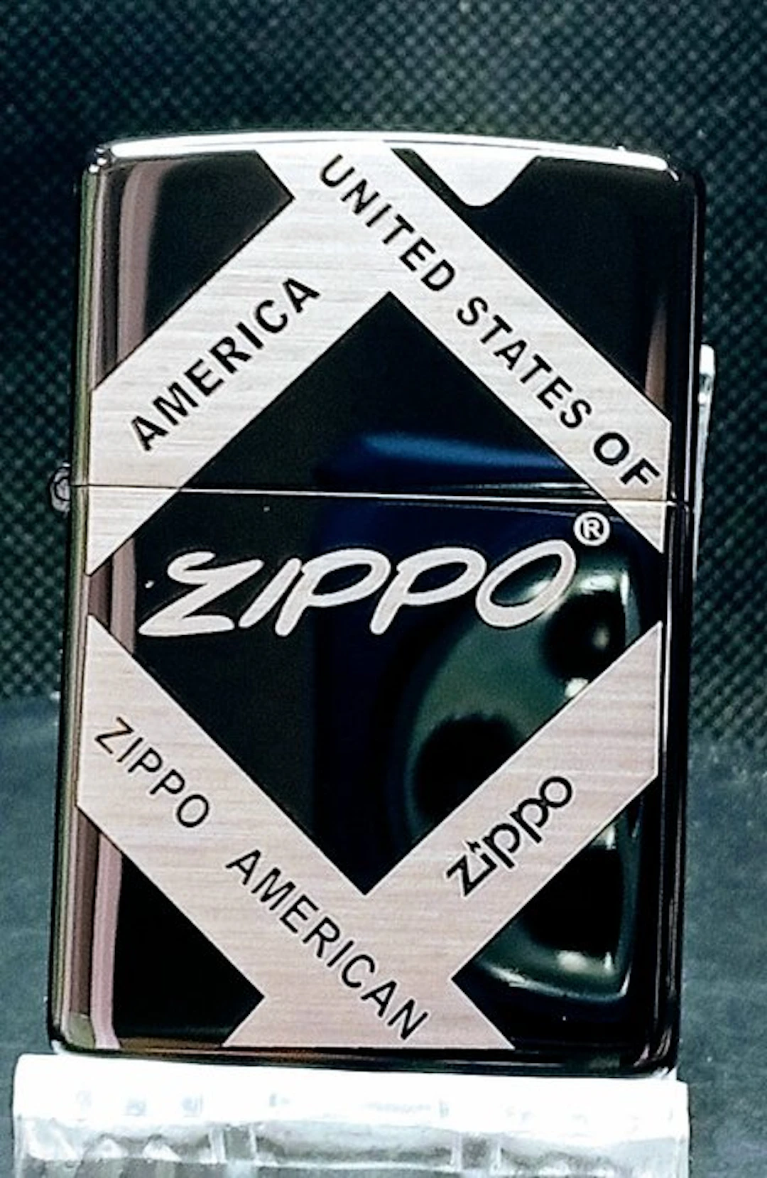 Zippo - Zippo Ice High Gloss - No reserve price - Pocket lighter - Brass, Steel