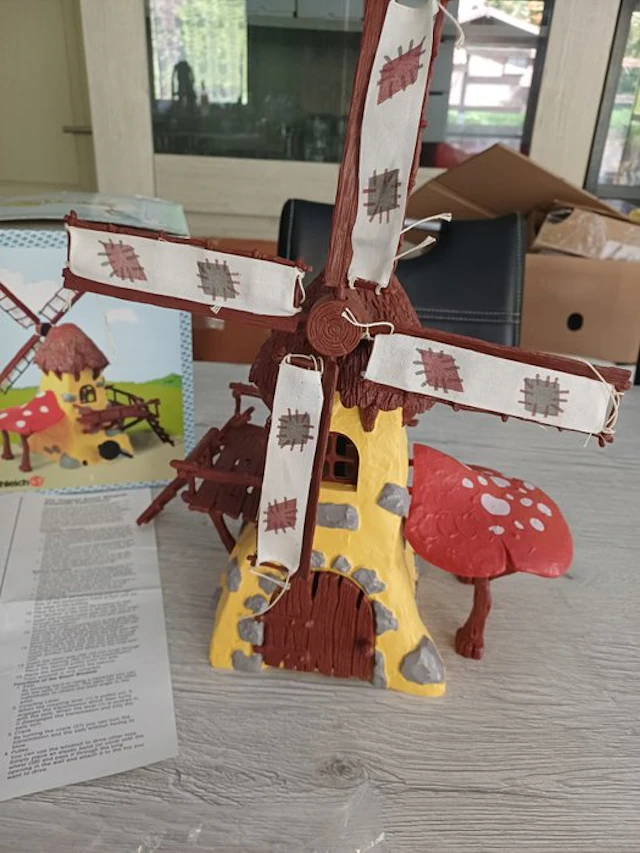 Schleich - Les Schtroumpfs - Moulin jaune
