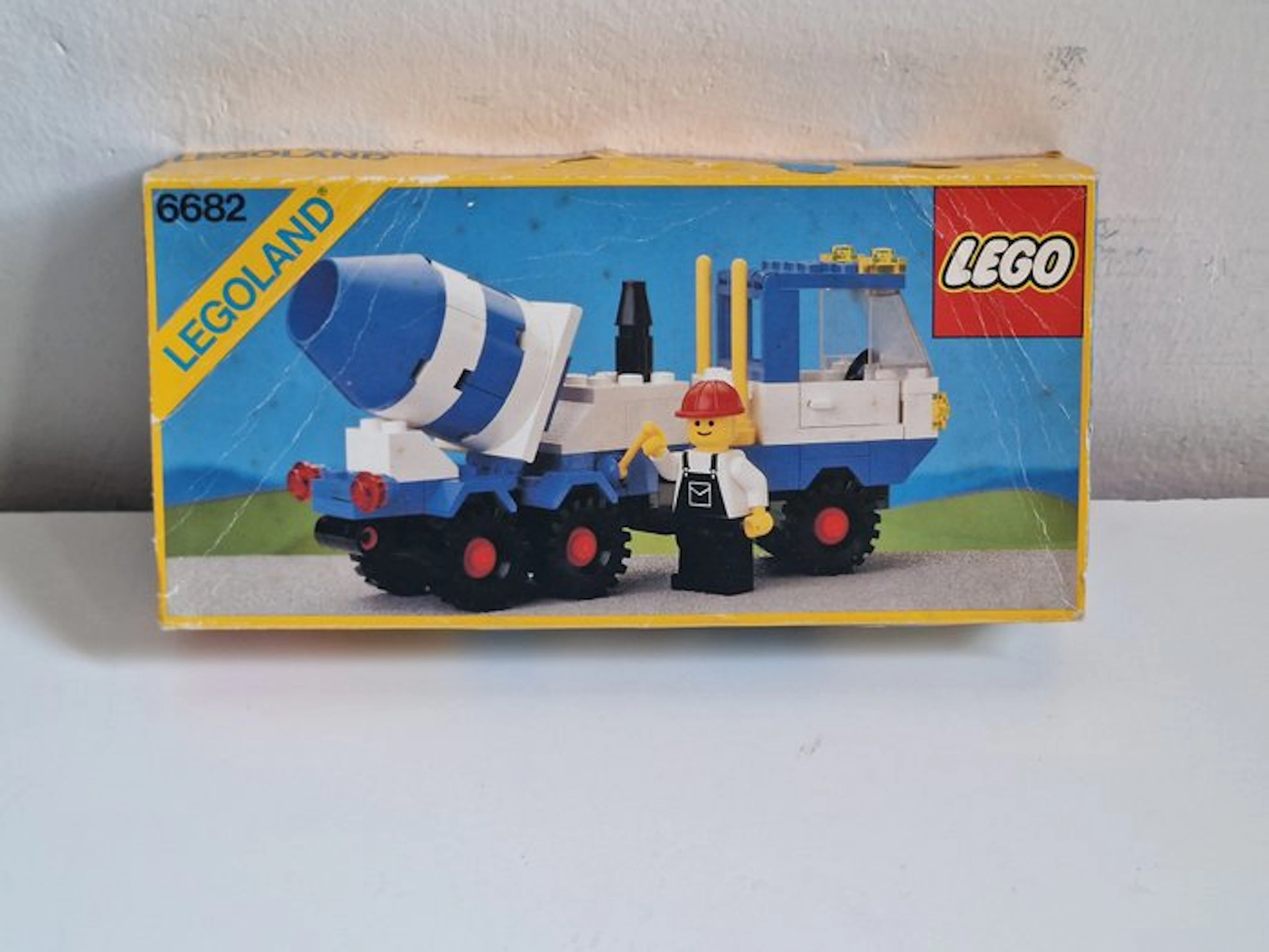 LEGO Set - 6682 - Classic Town - Lego vintage 6682 Cement Mixer