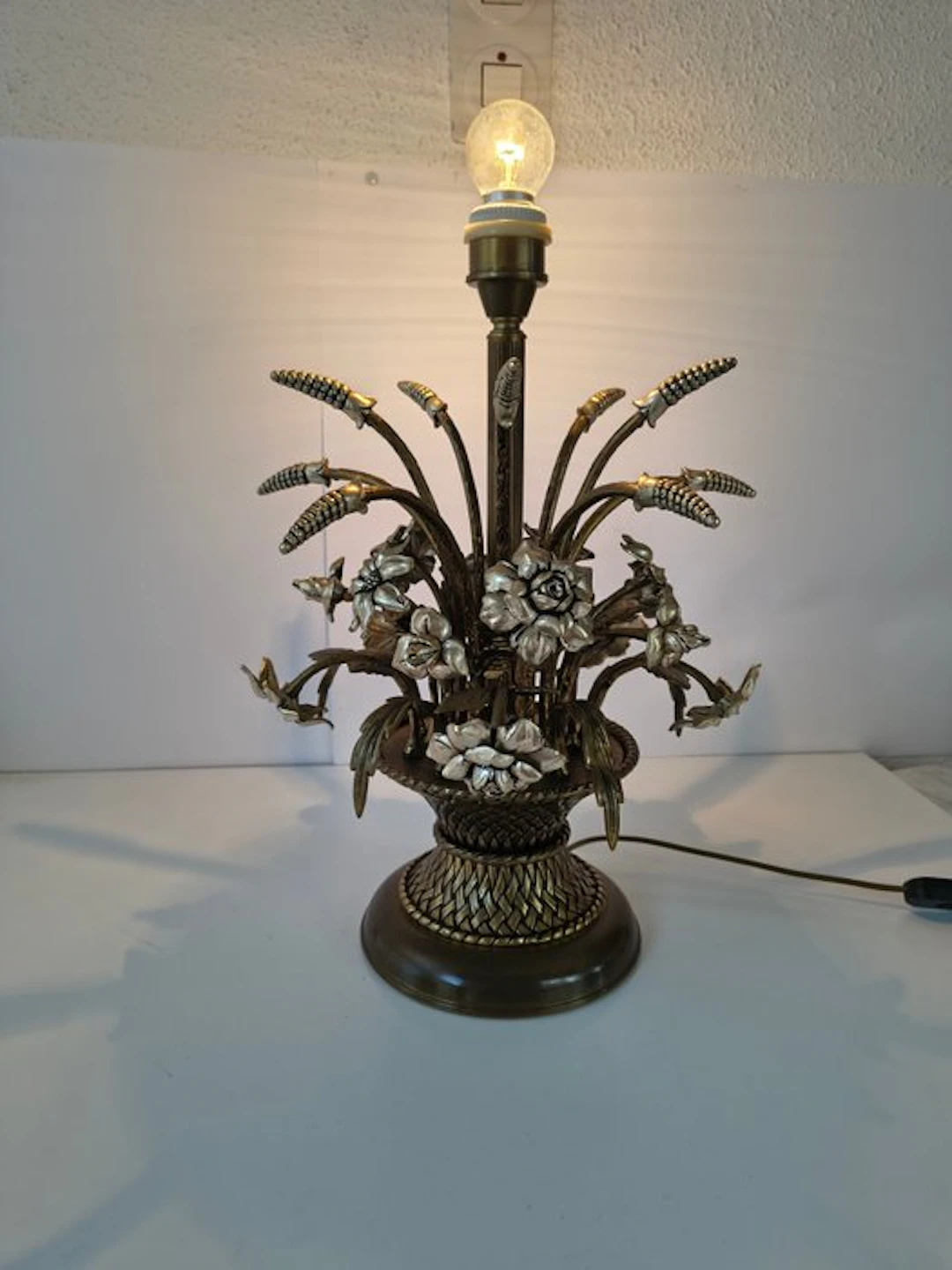 Table lamp - Brass, Metal