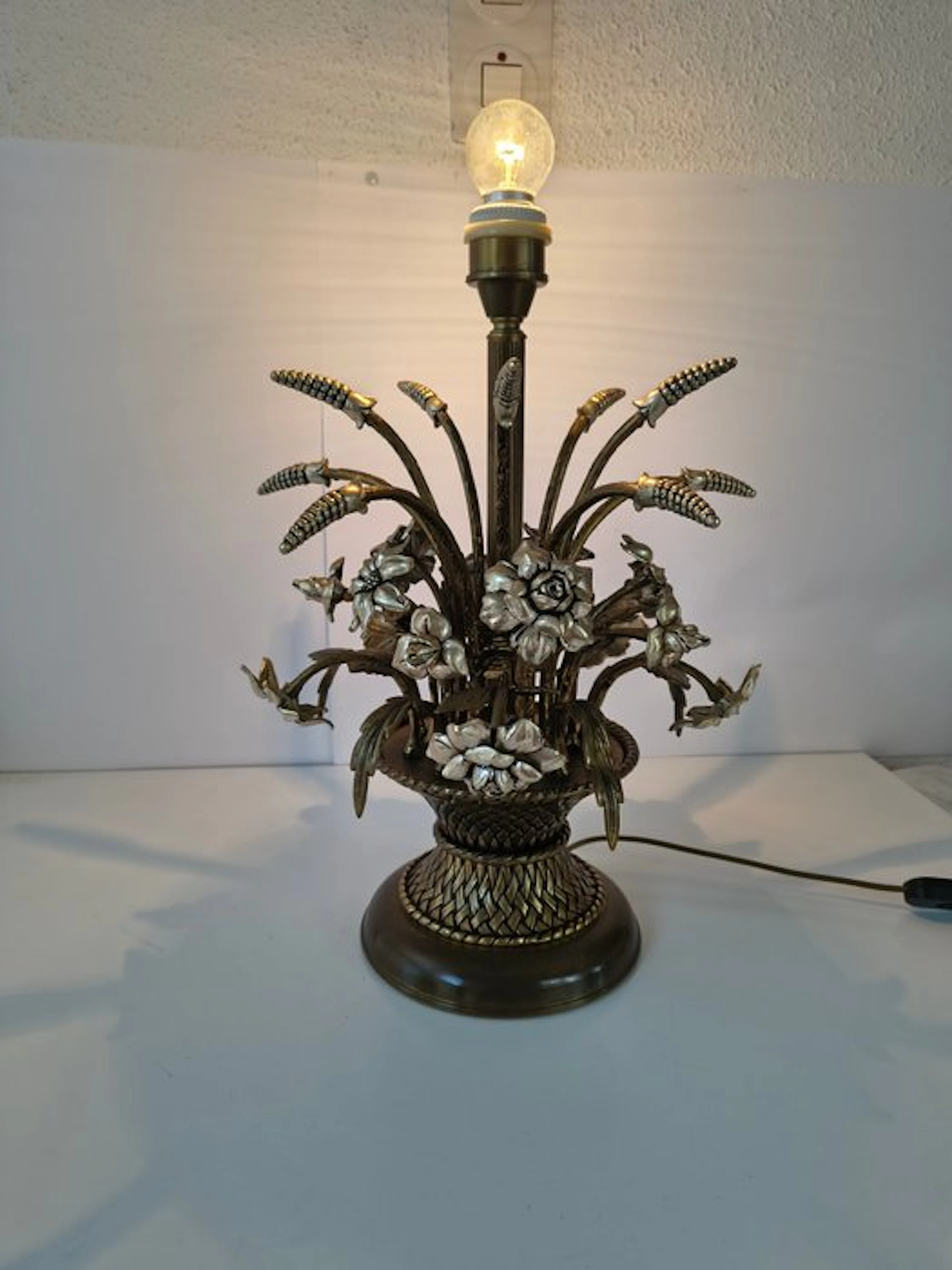 Table lamp - Brass, Metal
