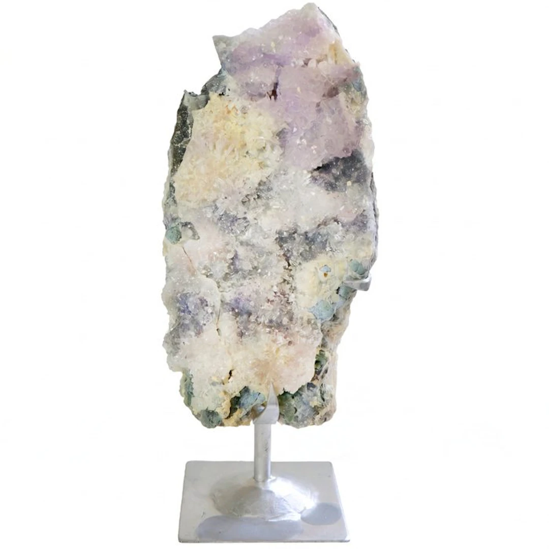 Rose Flower Amethyst - Interior Piece - 30x12x10 cm- 1.45 kg
