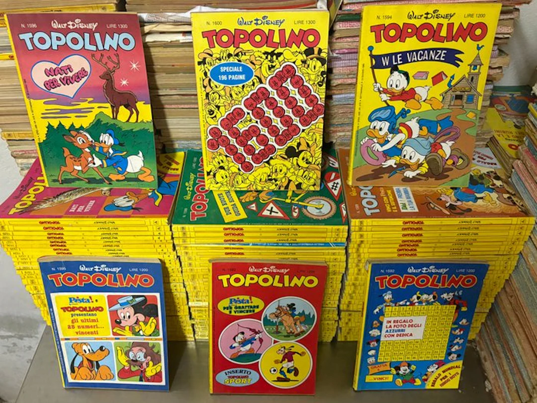 Topolino 1501/1600 - Sequenza semi completa - 97 Comic - First edition