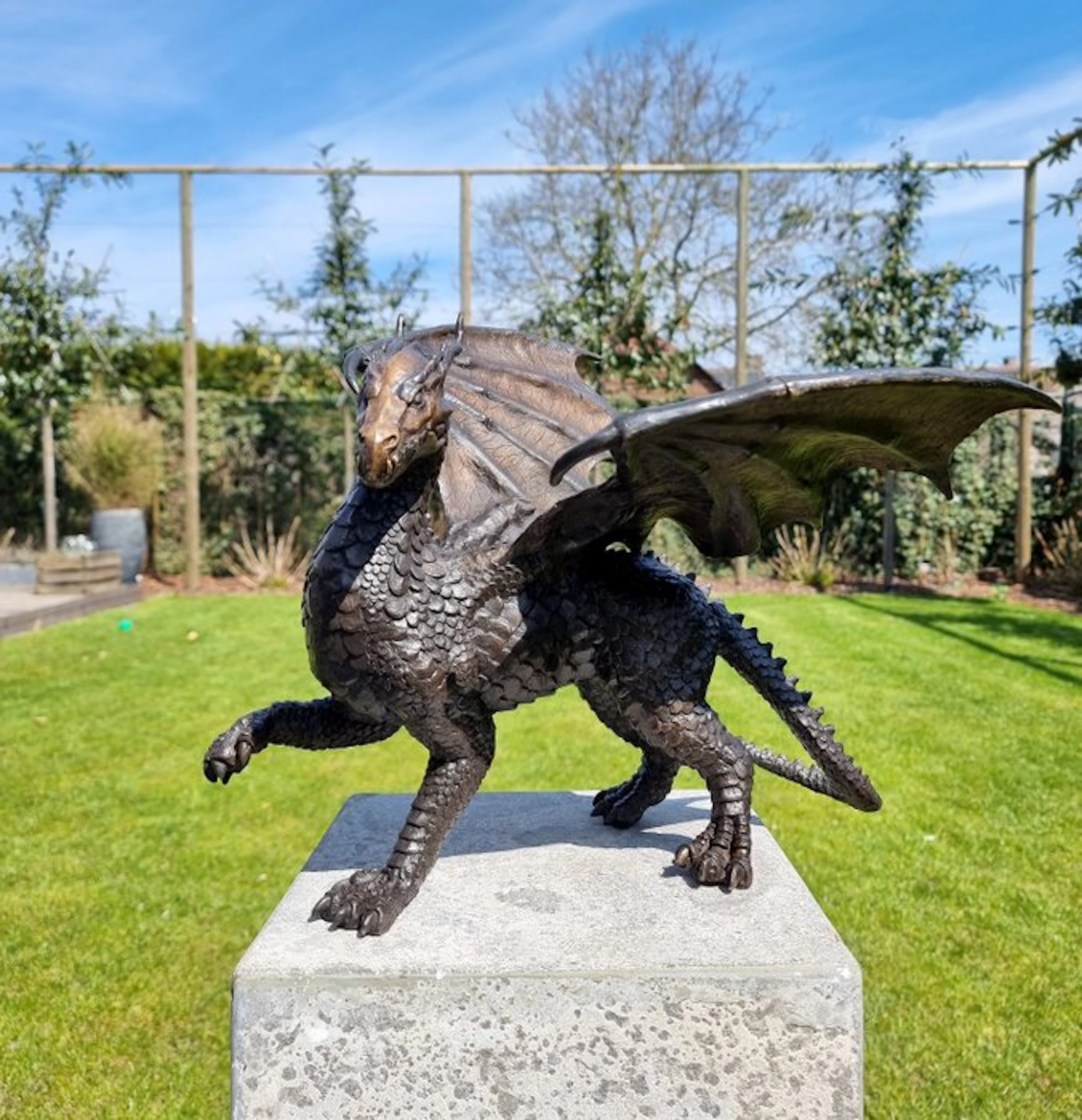 Figurine - Dragon - Bronze