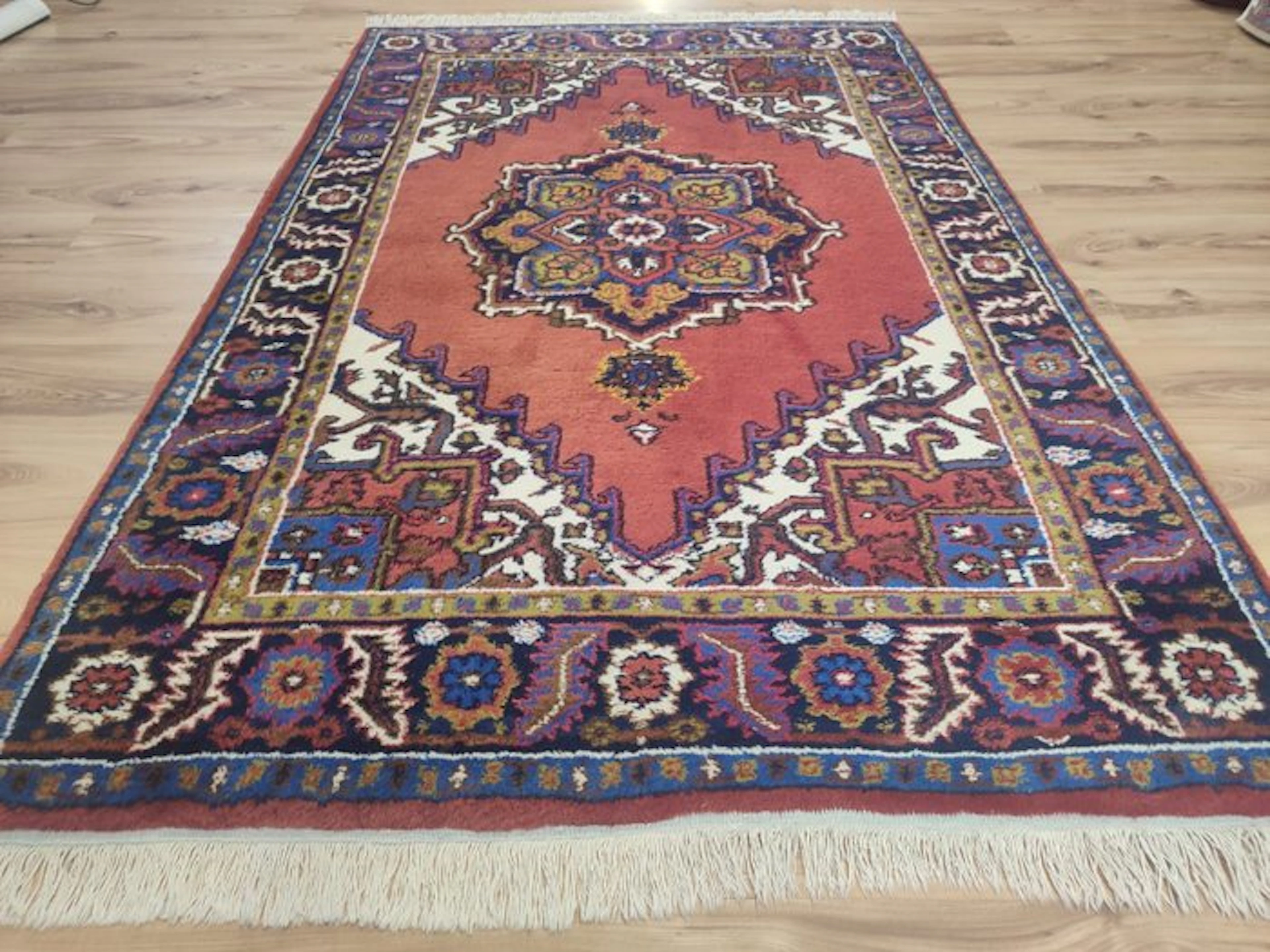 Heriz - Rug - 2.1 m - 1.35 m - Royal Geometric Flowers