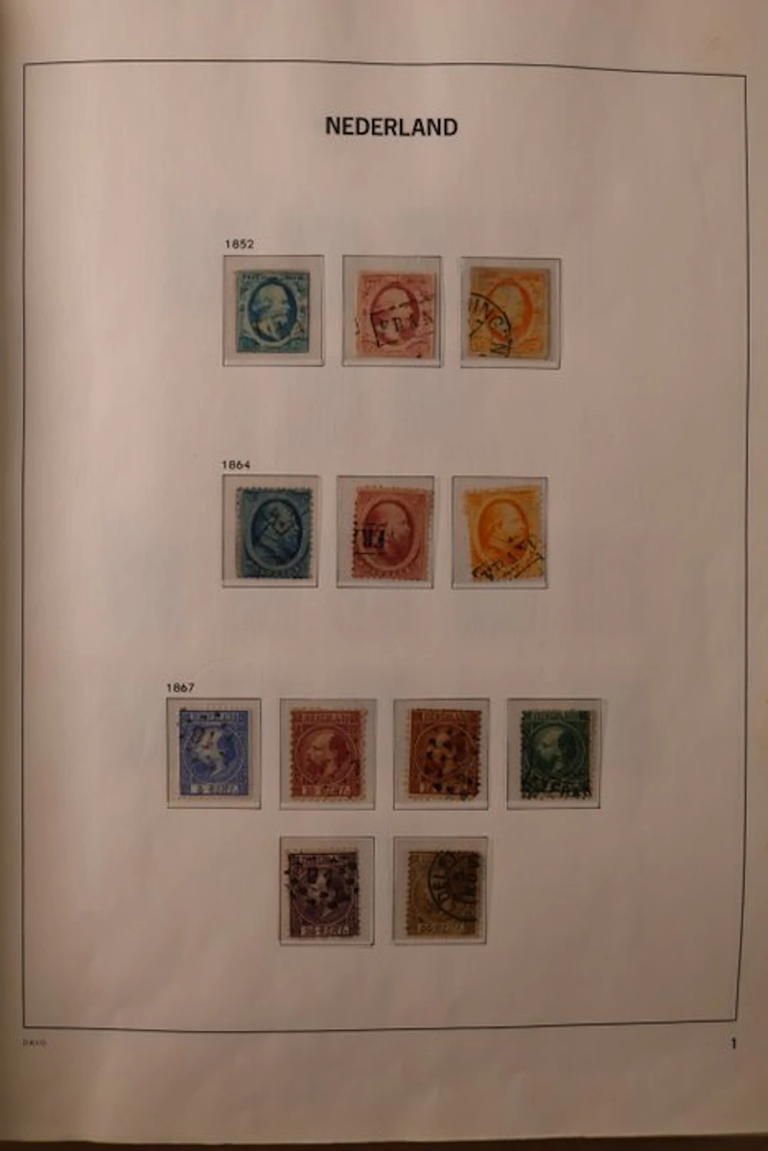 Netherlands 1852/1990 - Advanced collection in 1 DAVO...
