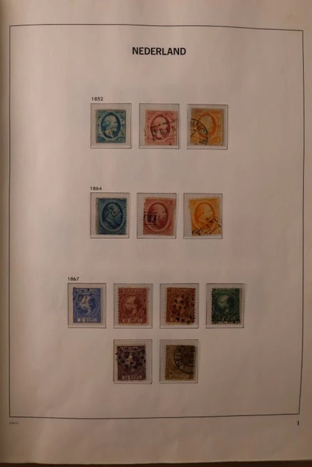 Netherlands 1852/1990 - Advanced collection in 1 DAVO...