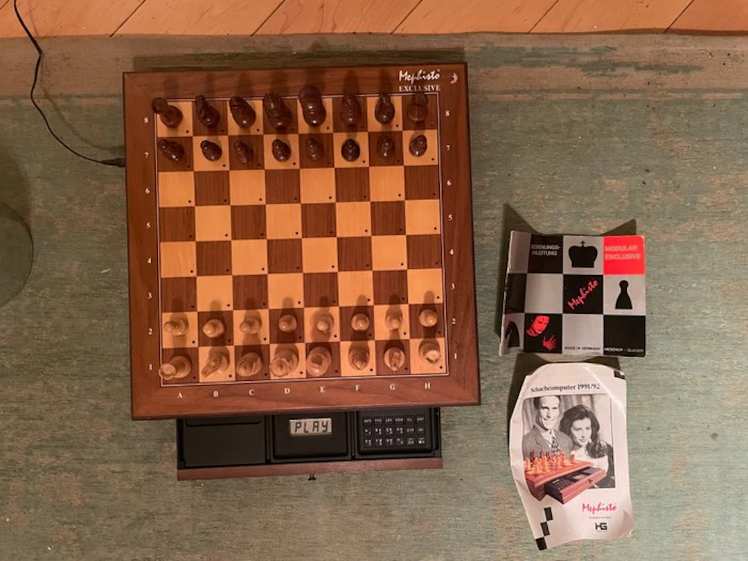 Board game - Mephisto Exclusive II - Wood