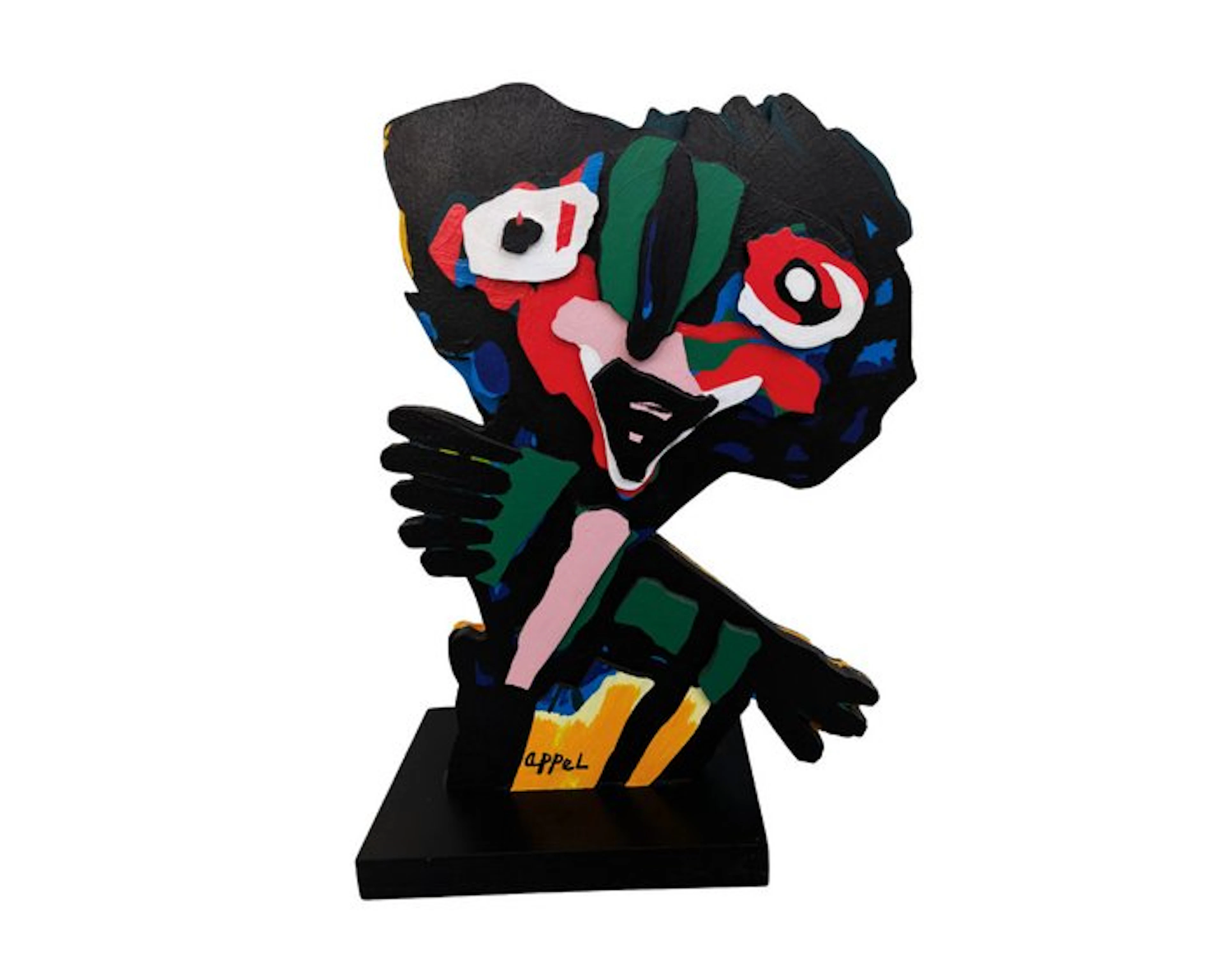 Karel Appel (1921-2006) - Dancing Girl Wooden Edition