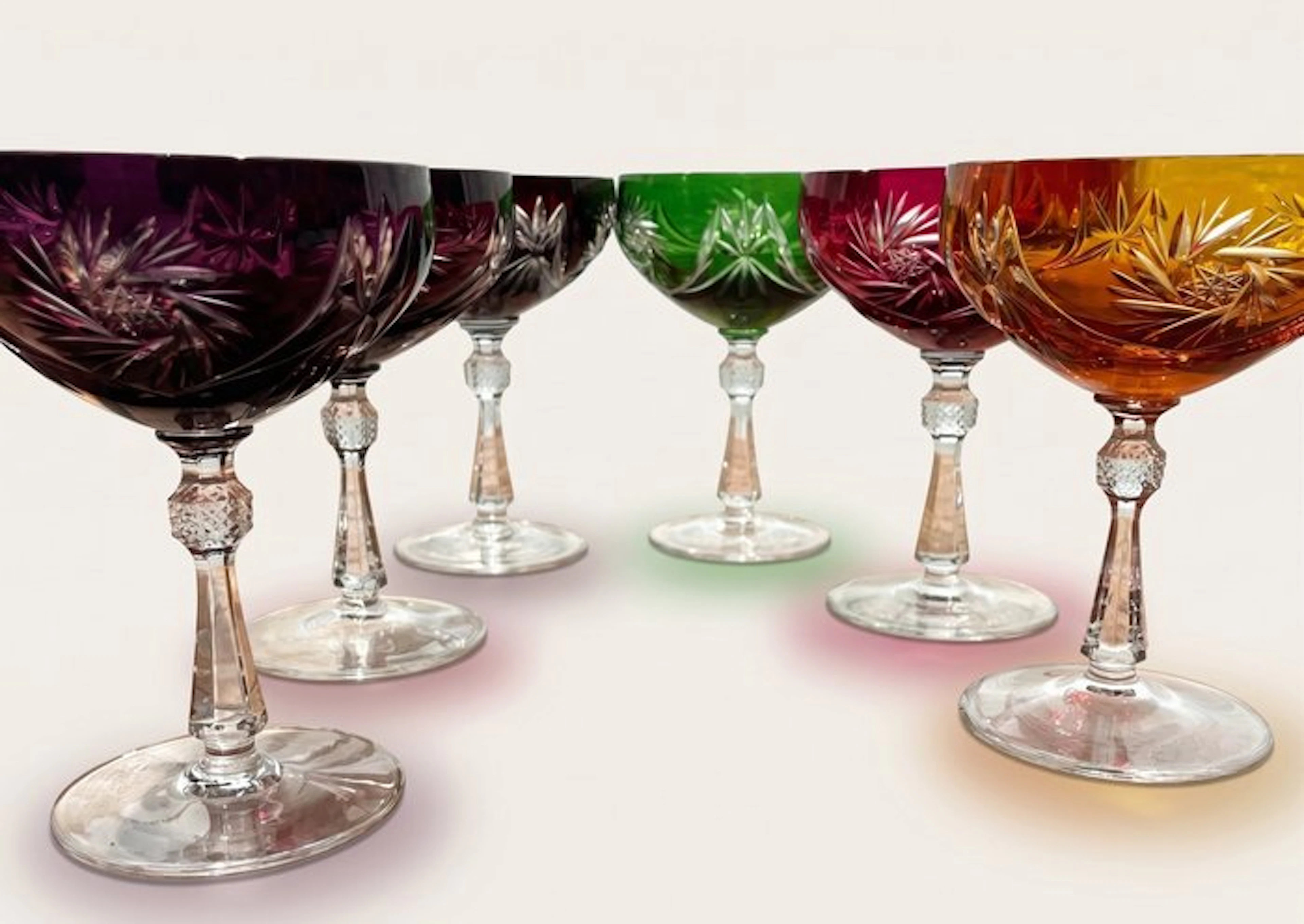 Drinking set for 6 (6) - Crystal