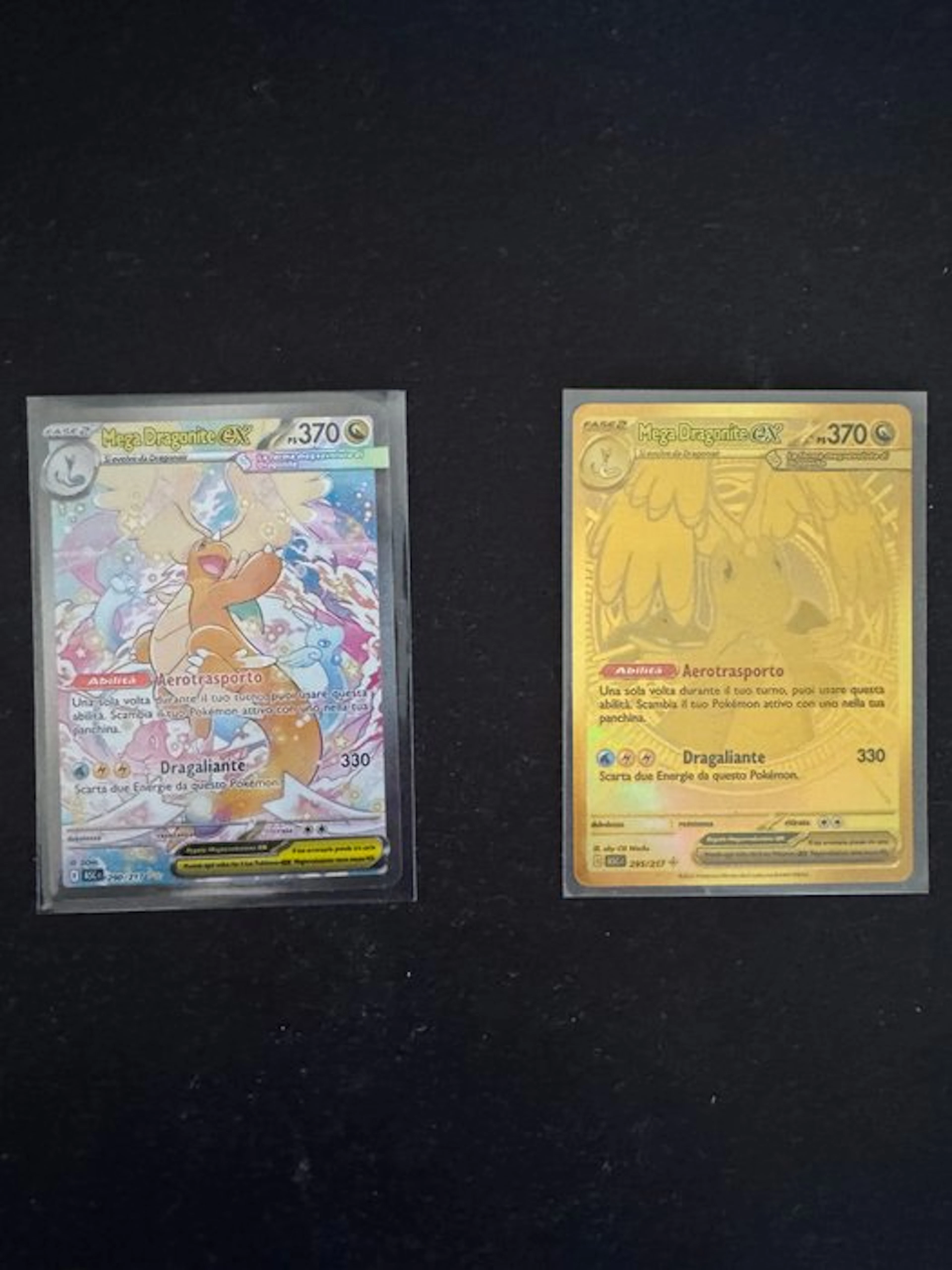 Pokémon - 2 Card - Mega Dragonite-EX Secret rare, Foil, Full art - Various sets