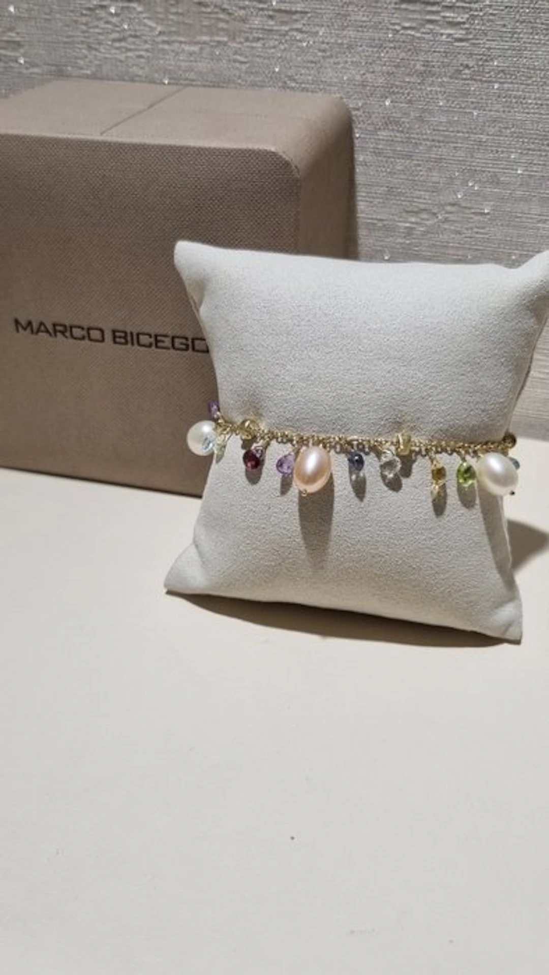 Marco Bicego - Bracelet - 18 kt. Yellow gold Topaz - Peridot