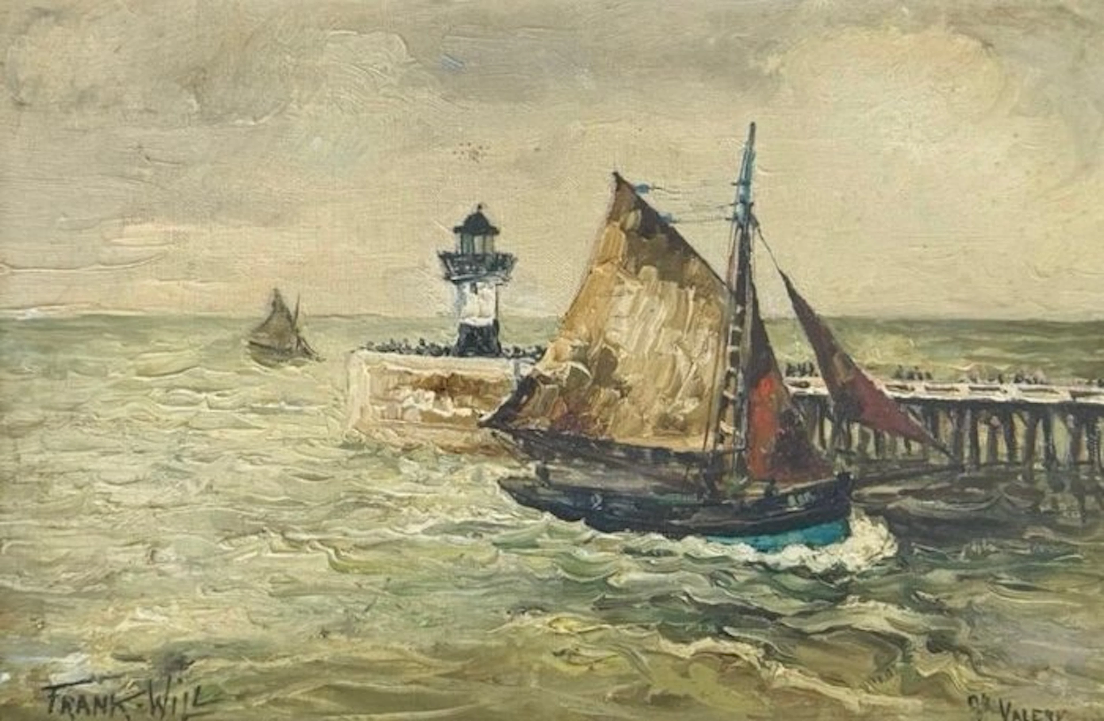 Franck Will (1900-1951) - Saint-Valéry