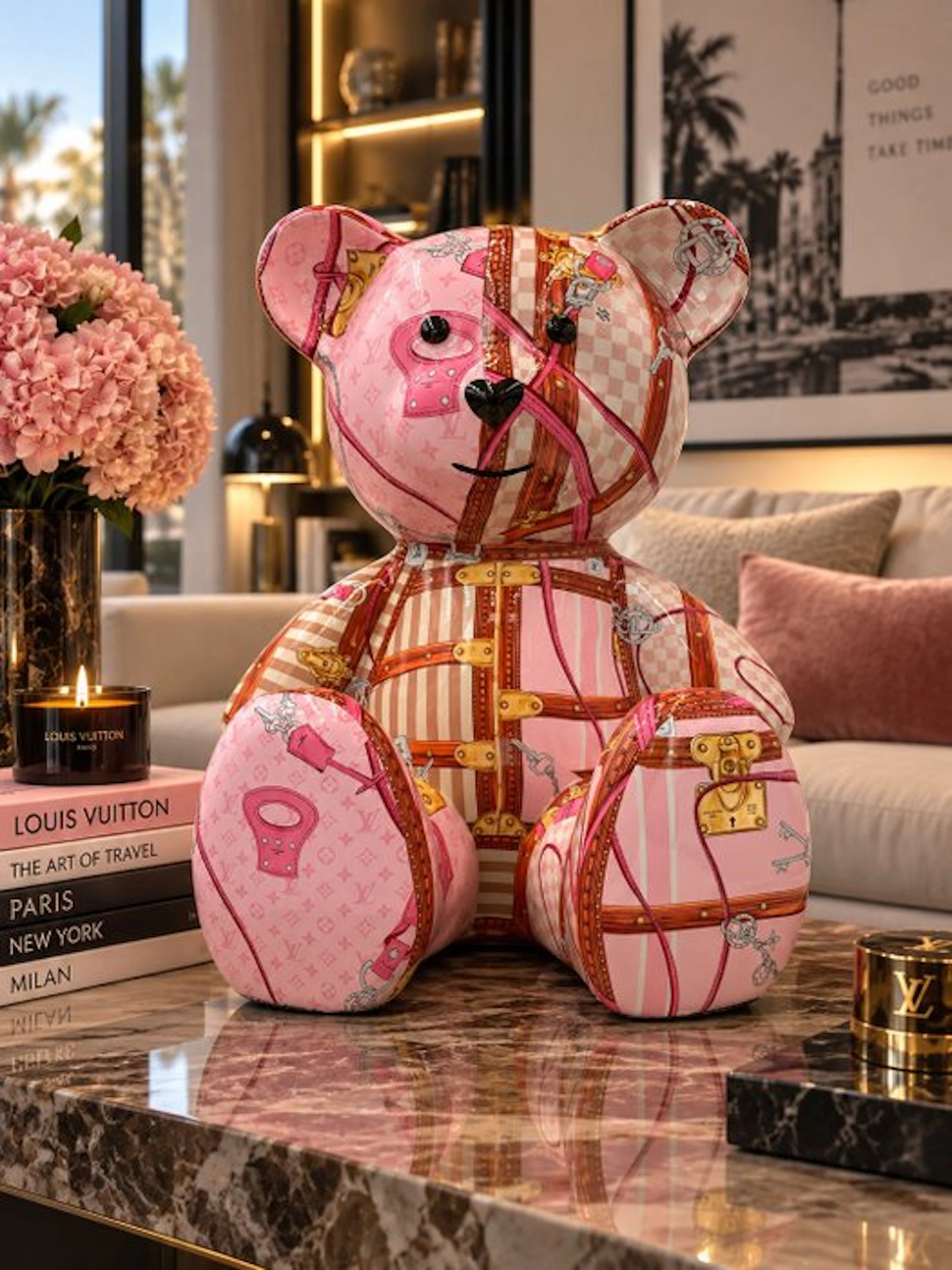 Naor - Teddy Pink Louis Vuitton