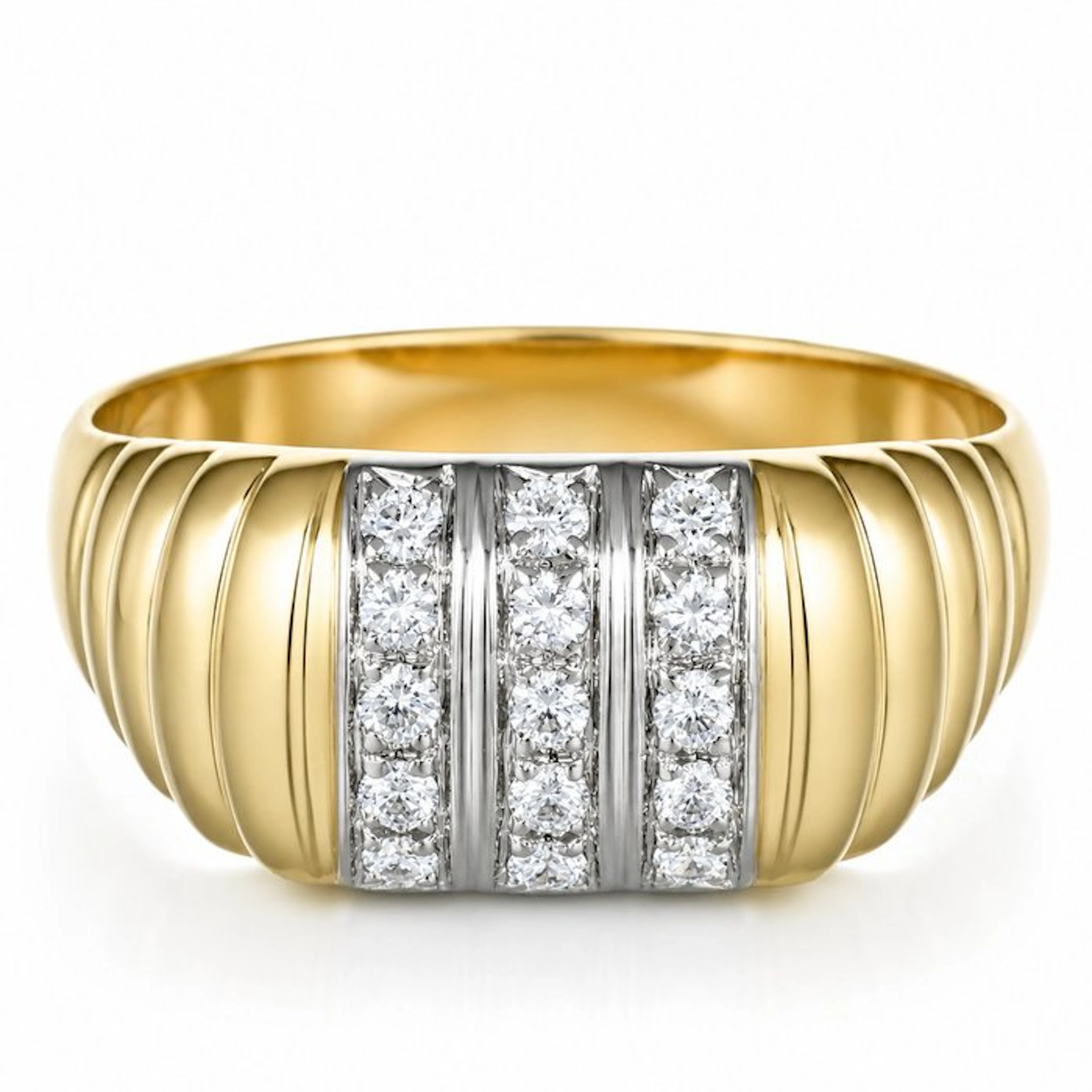 No reserve price - Ring - 18 kt