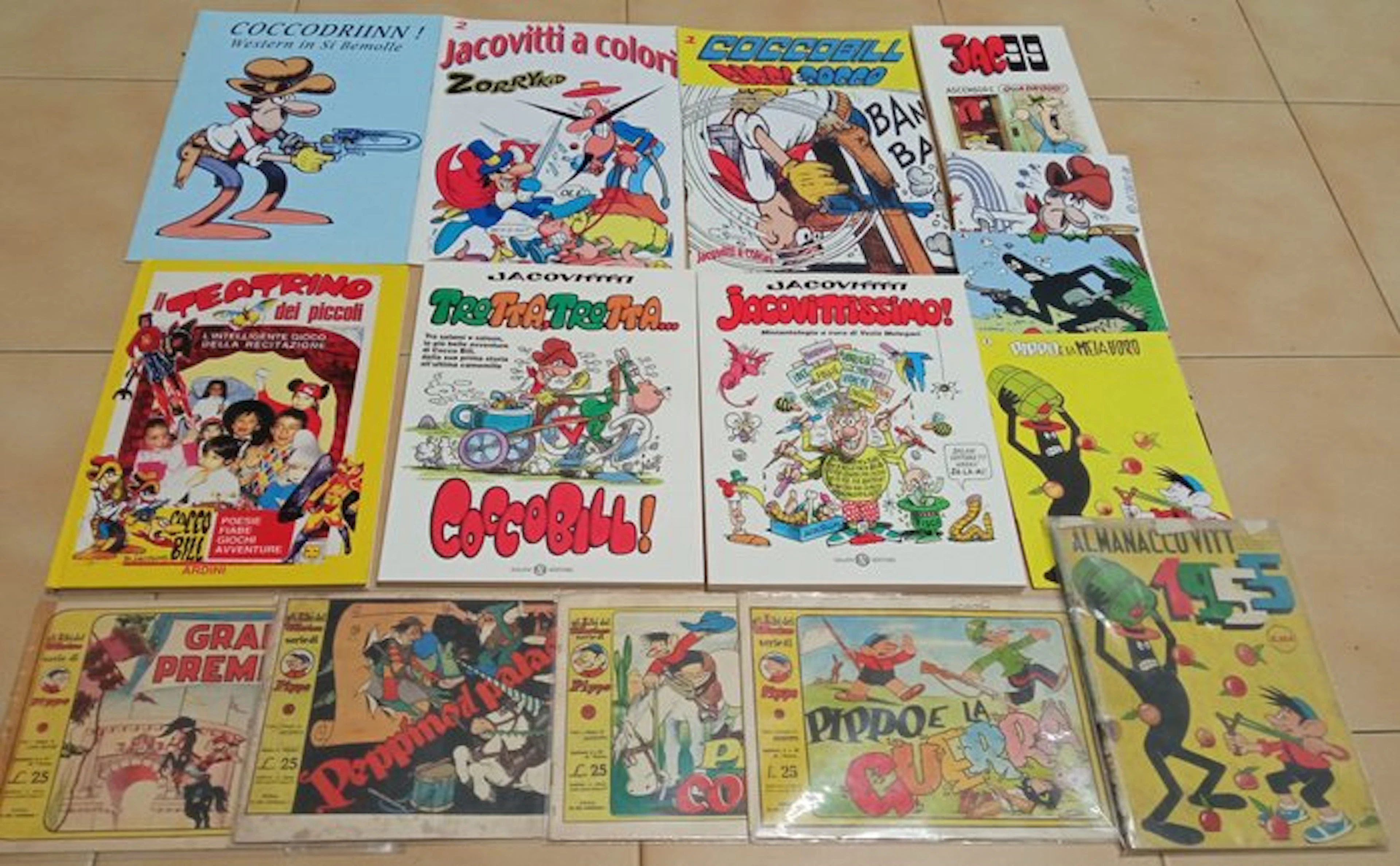 Jacovitti 15 x di cui 5 anni 40/50 - Pippo