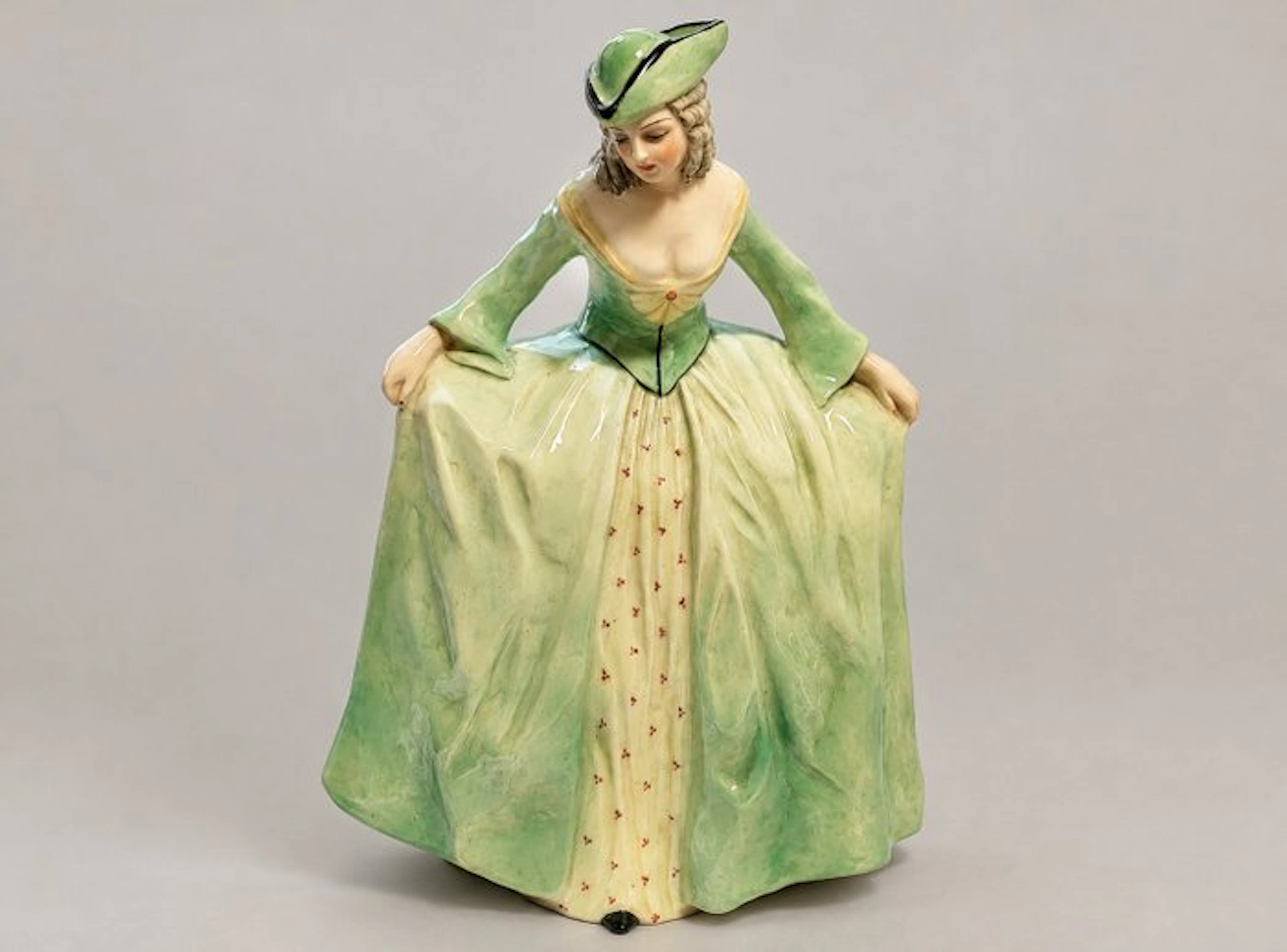 Figure - Dama del '700- no reserve price - Porcelain
