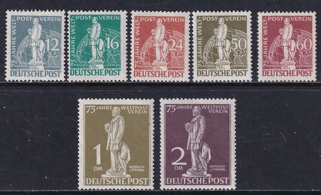 Berlin 1949 - Universal Postal Union (UPU) - Michel: 35/41