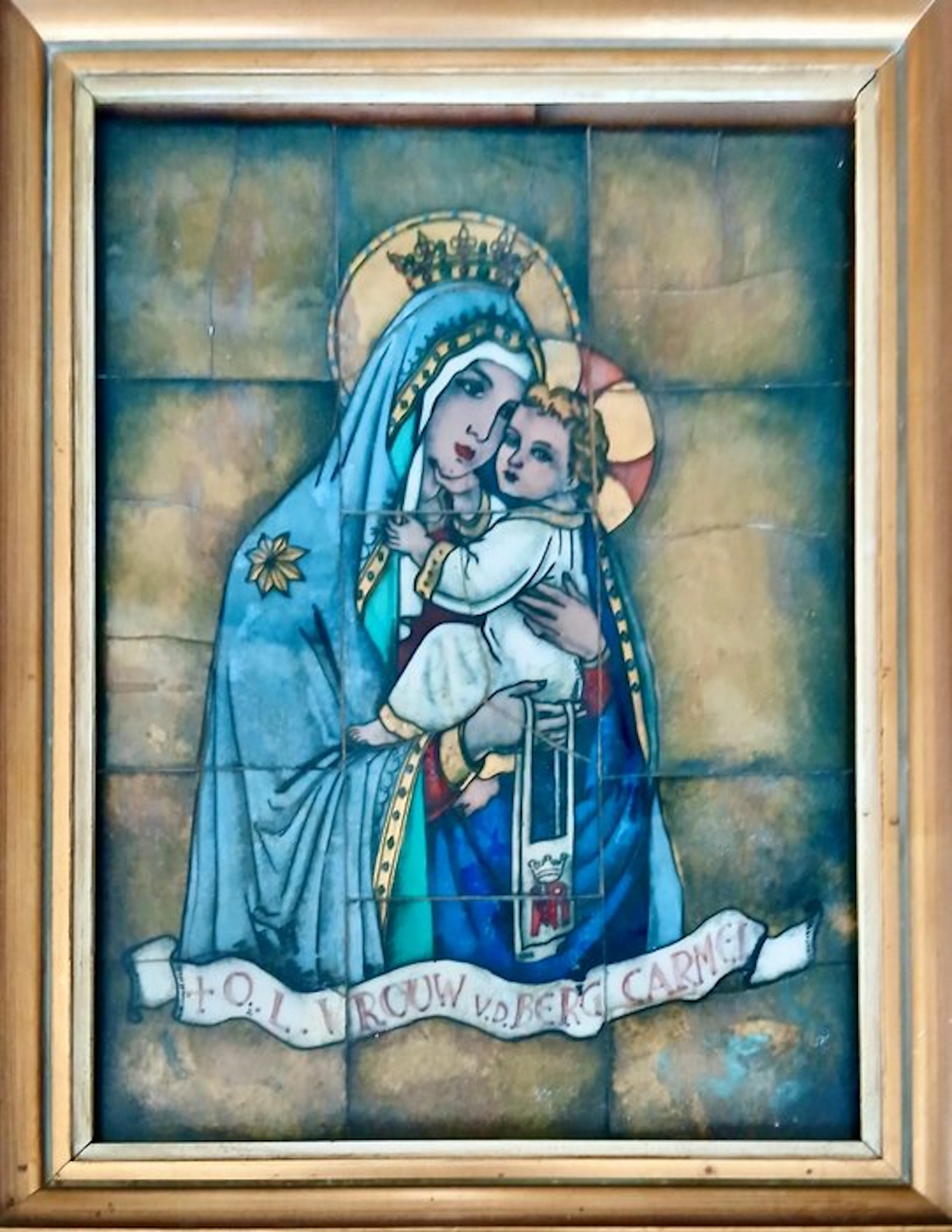 Frame - Madonna and Child - Our Lady of Mount Carmel - 40...
