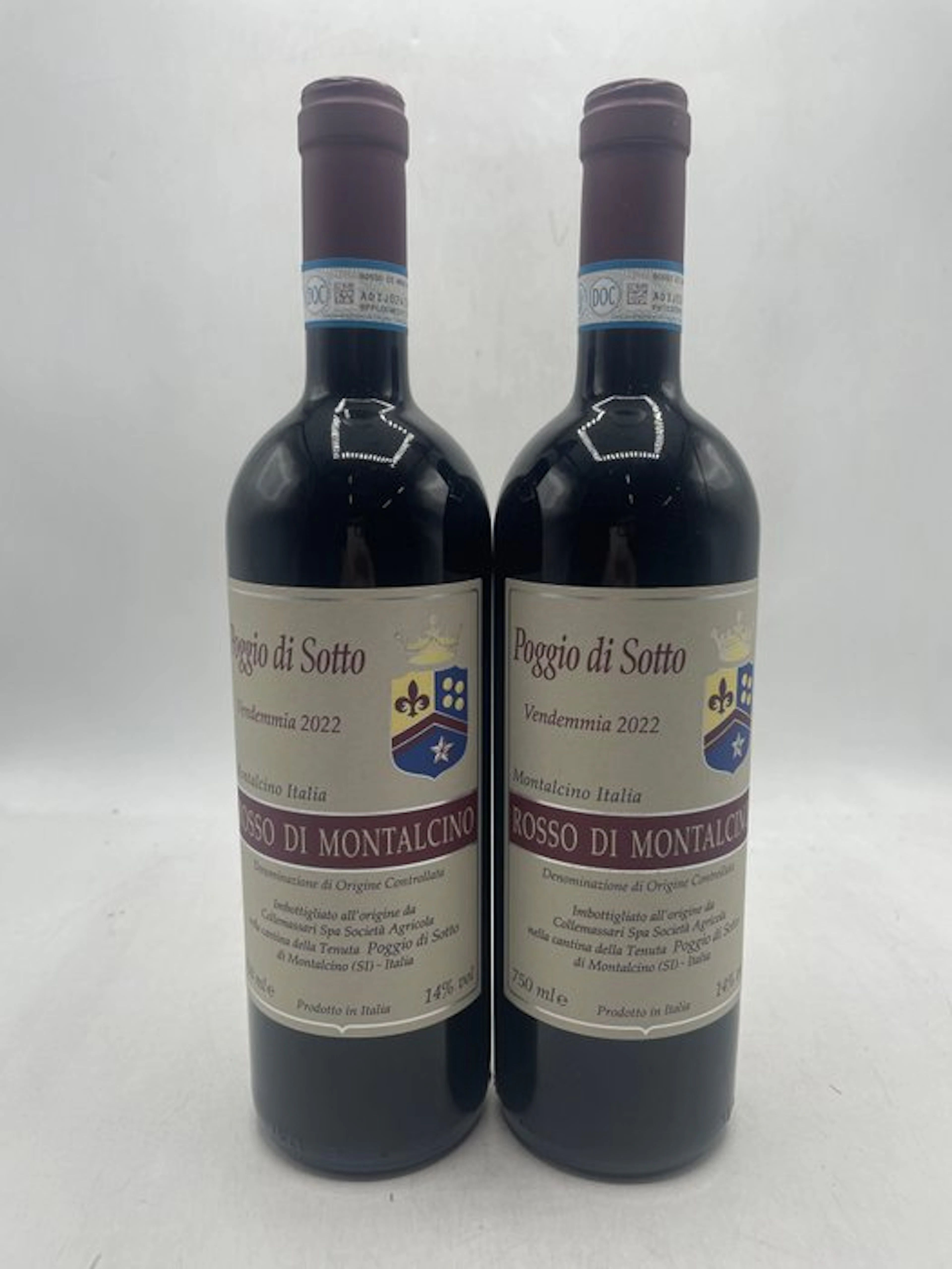2022 Poggio di Sotto, Rosso di Montalcino - Montalcino DOC - 2 Bottles (0.75L)