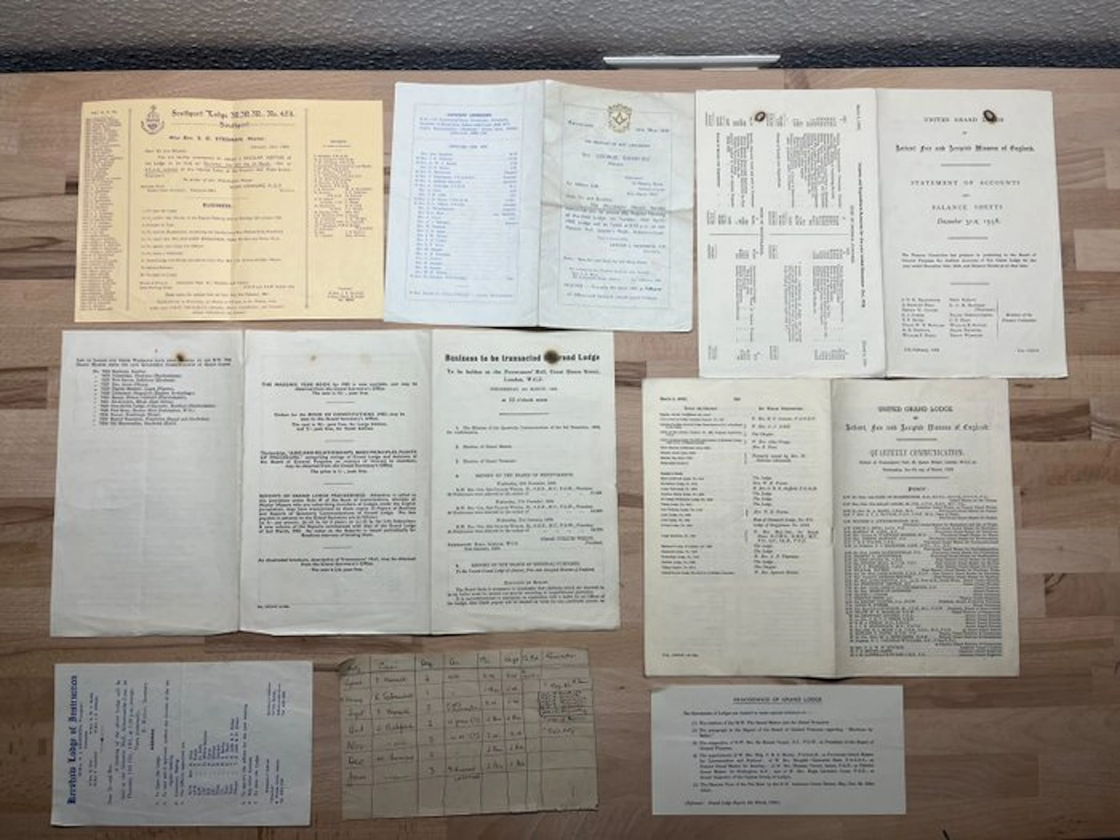 EU - Document - Freemasonry Documents – United Grand Lodge of England