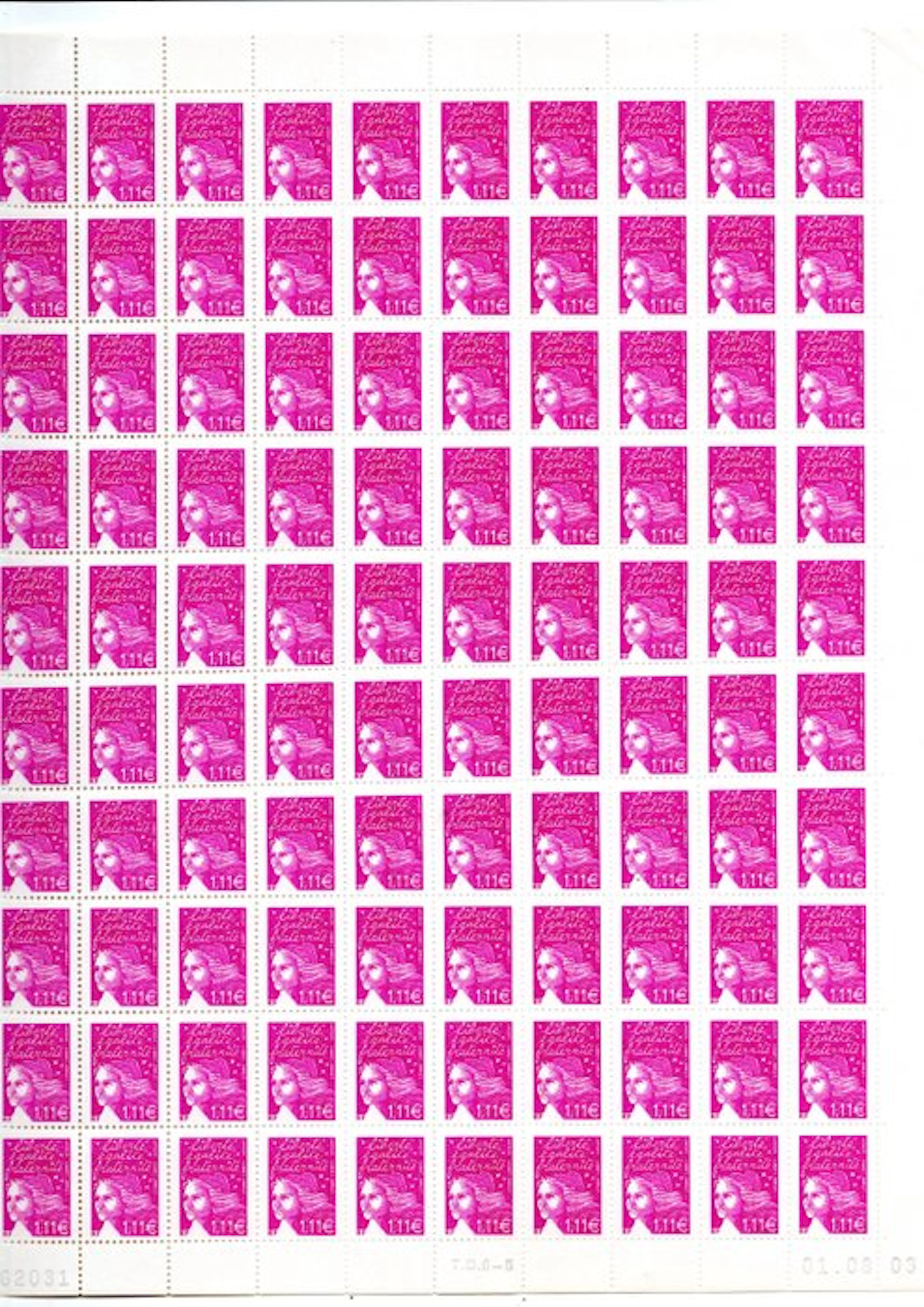 France 2003/2003 - Complete sheet No