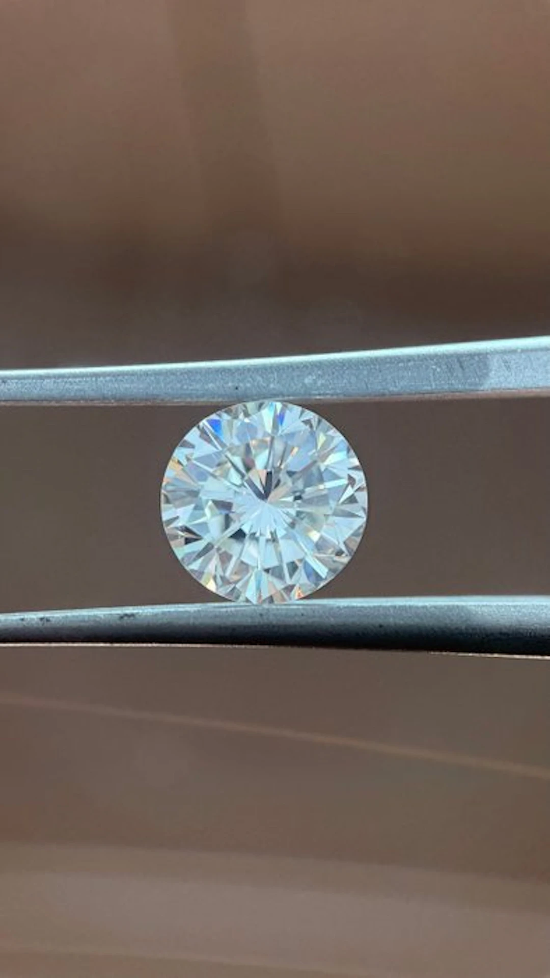 1 pcs Diamond (Natural) - 1.01 ct - Round - H - VS1 - HRD Antwerp